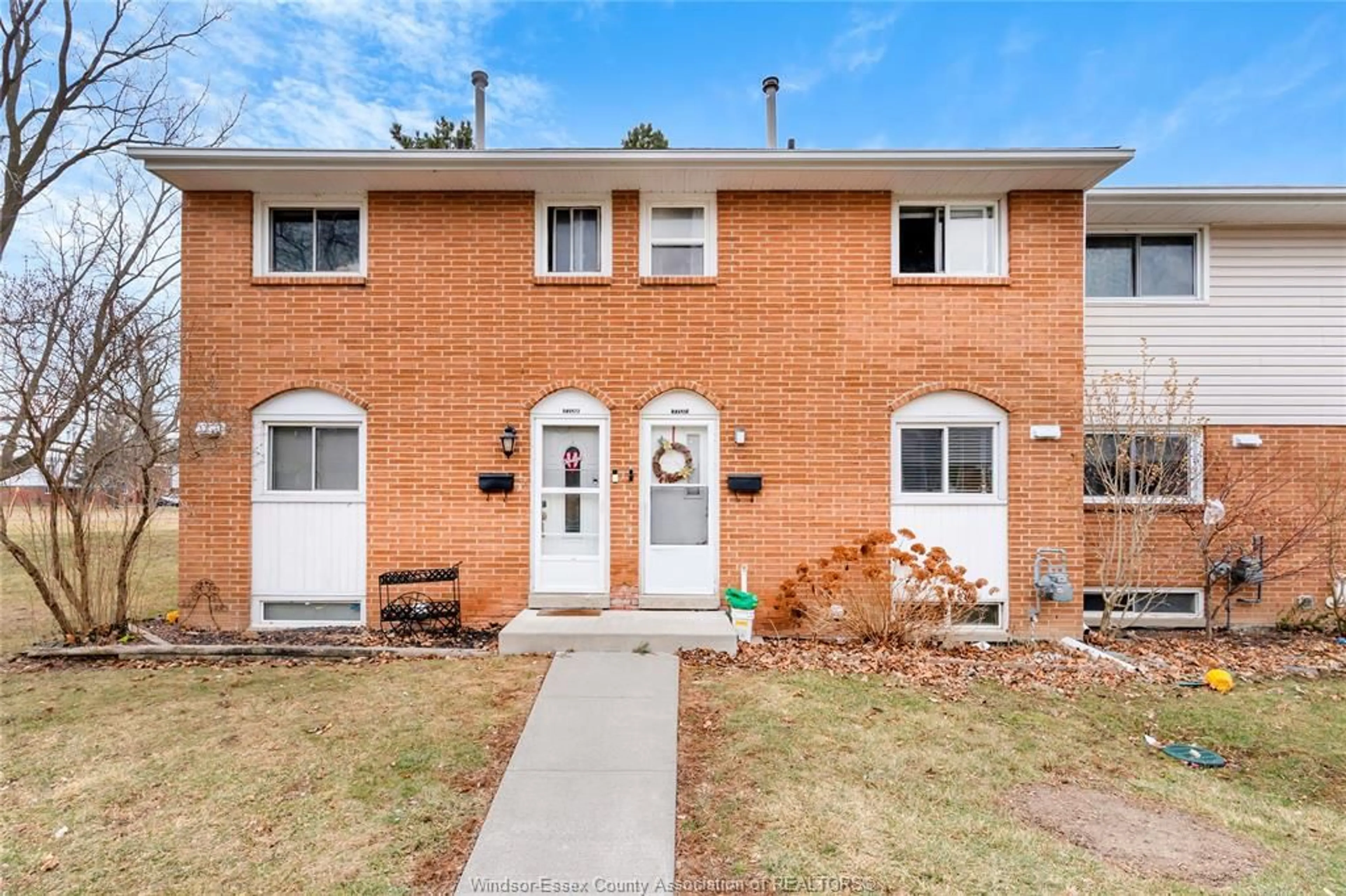 Home with brick exterior material, street for 7707 HAWTHORNE #10, Windsor Ontario N8T 3B6