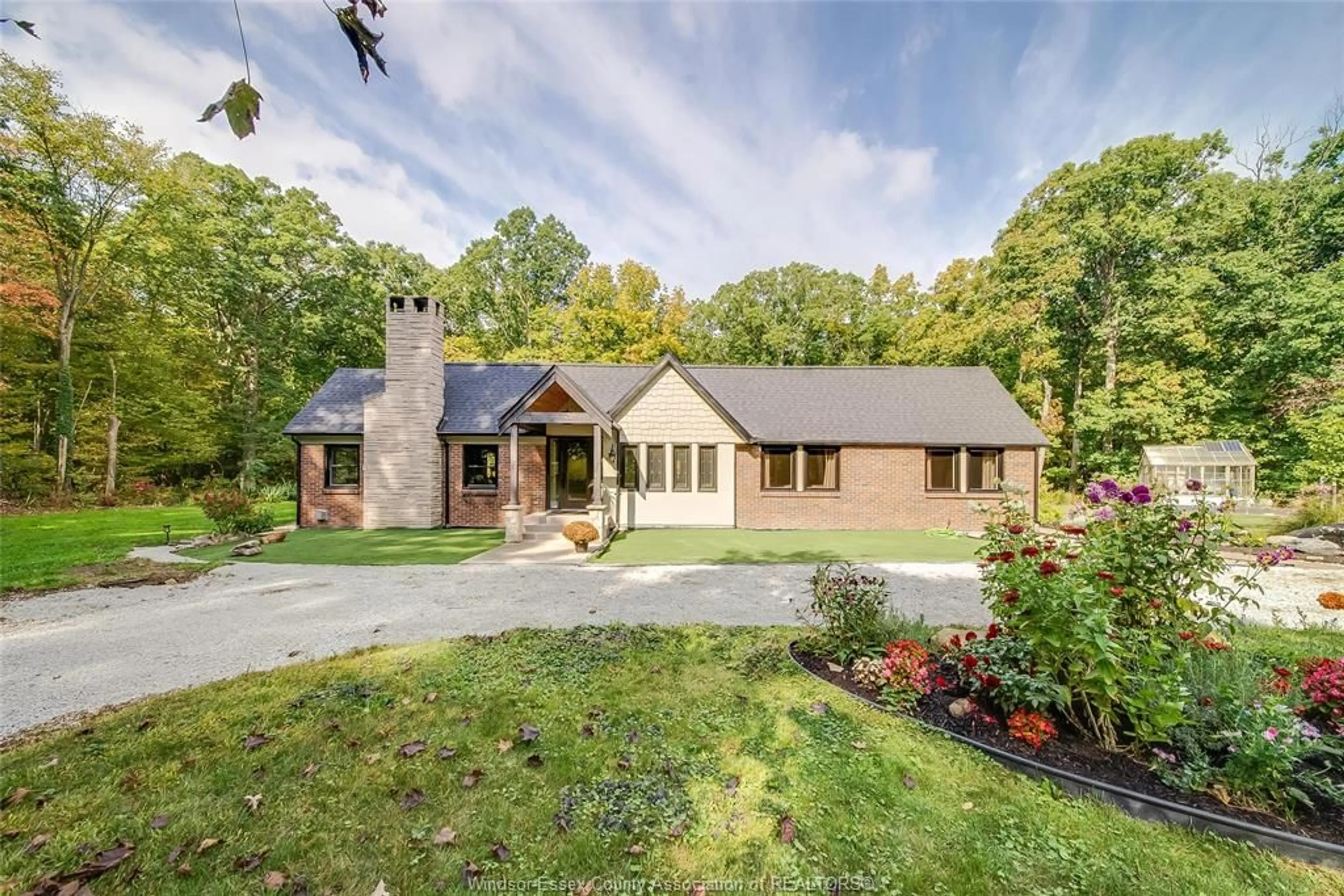 Home with brick exterior material, unknown for 4941 4TH CONCESSION Rd, Essex Ontario N0R 1G0