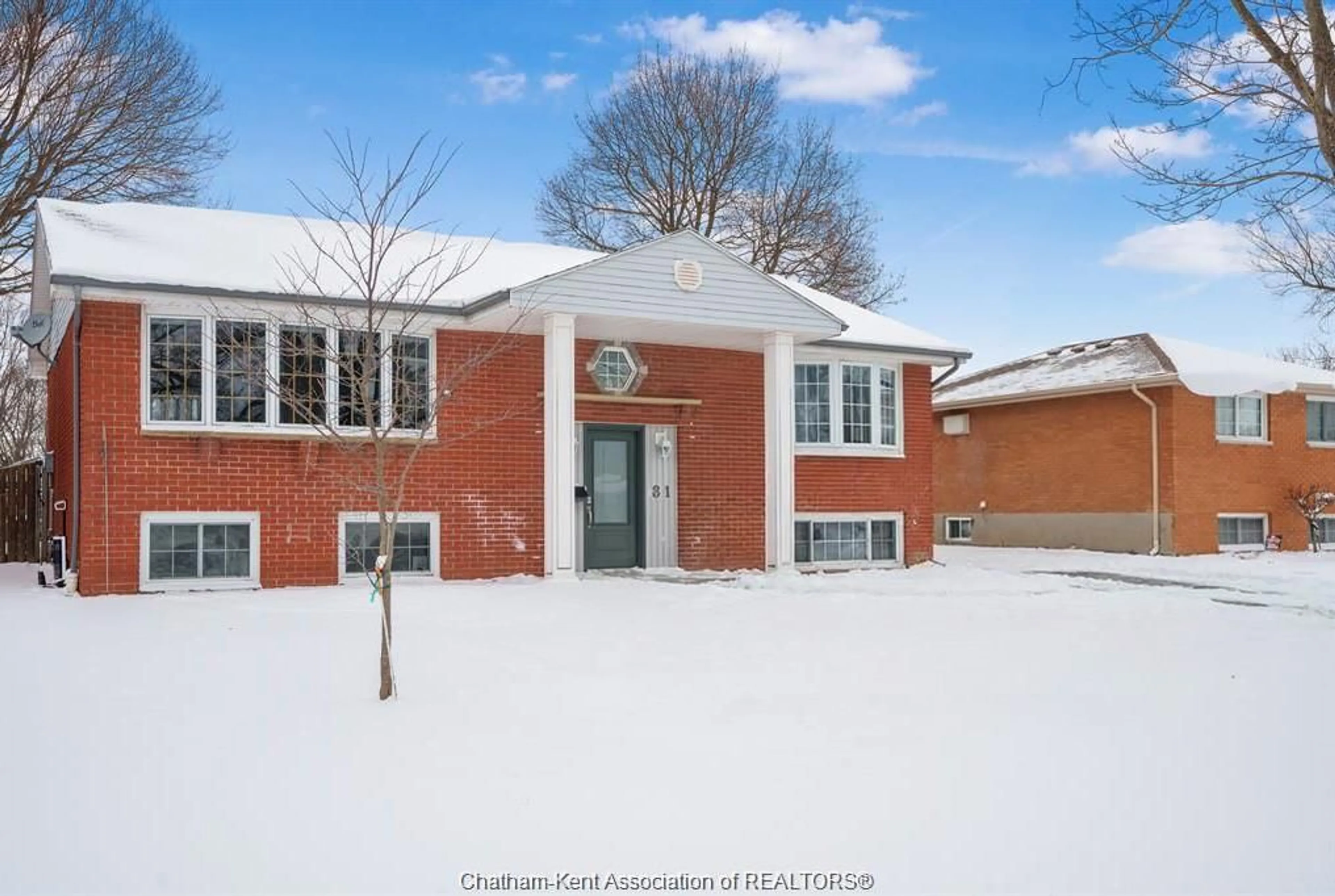 Home with brick exterior material, street for 81 Lancefield Pl, Chatham Ontario N7L 2M2