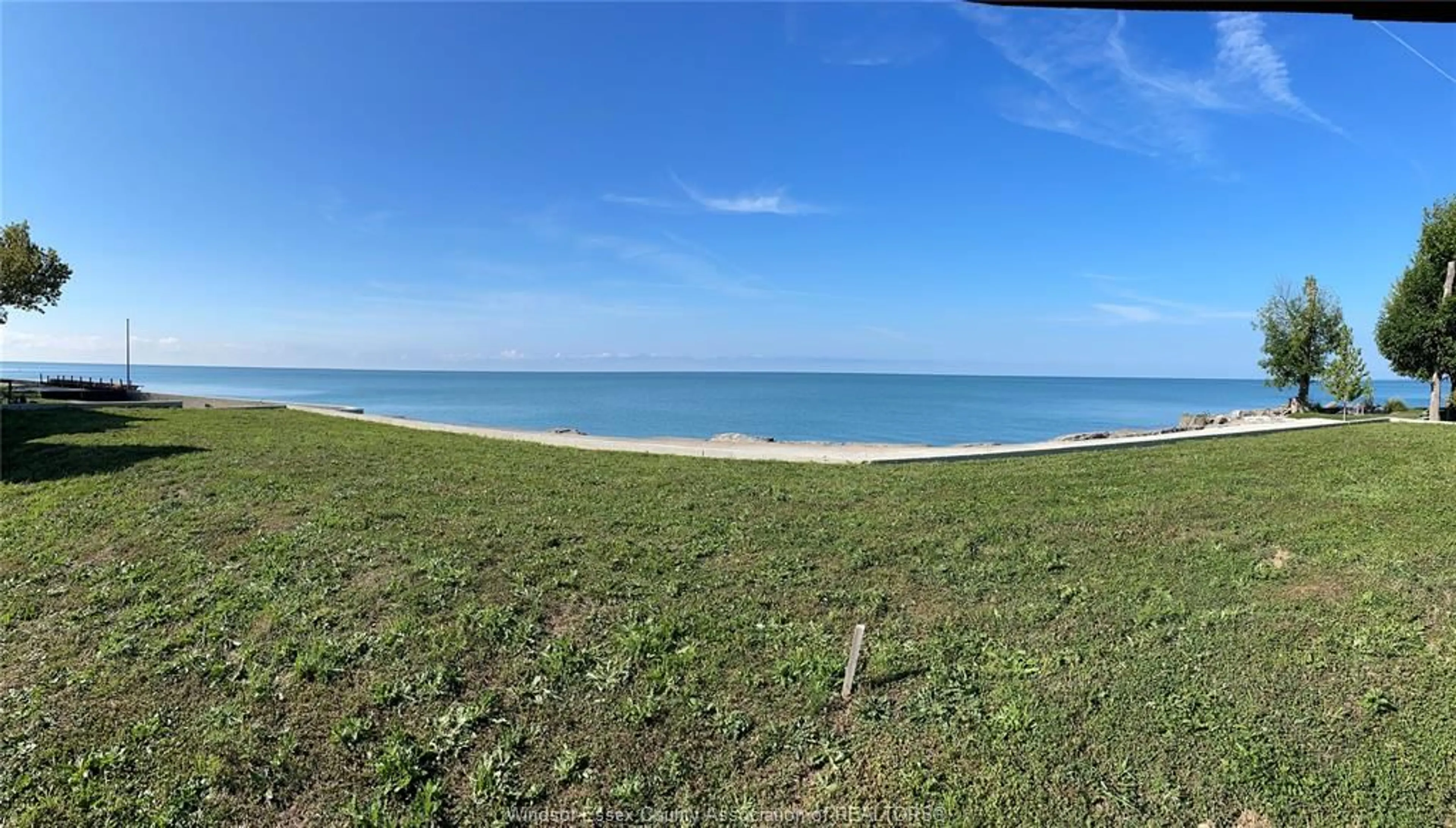 A pic from outside/outdoor area/front of a property/back of a property/a pic from drone, water/lake/river/ocean view for 200 Robson Rd Lot #1, Leamington Ontario N8H 5R1