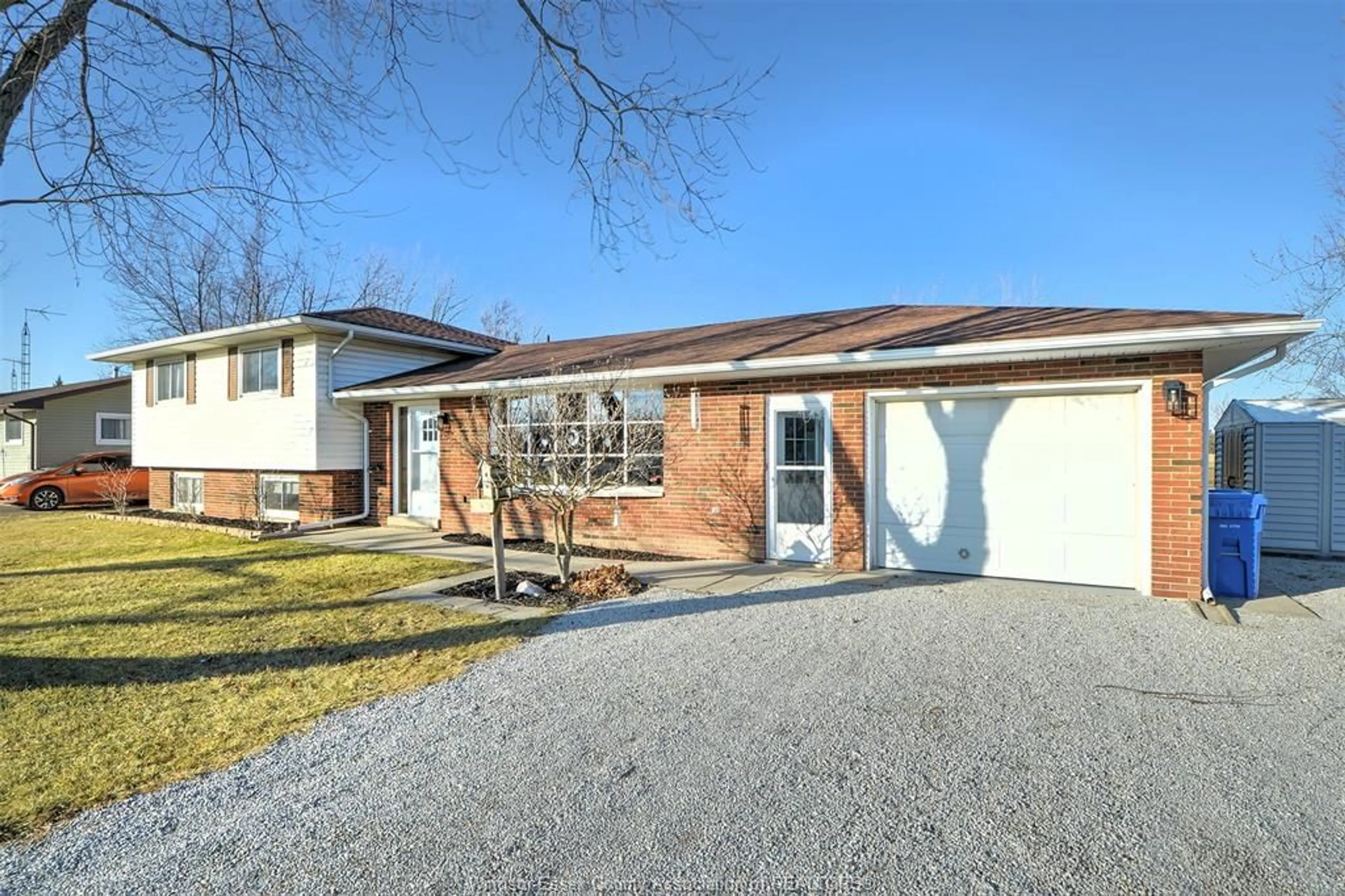 Home with brick exterior material, street for 263 Road 11, Kingsville Ontario N0R 1V0