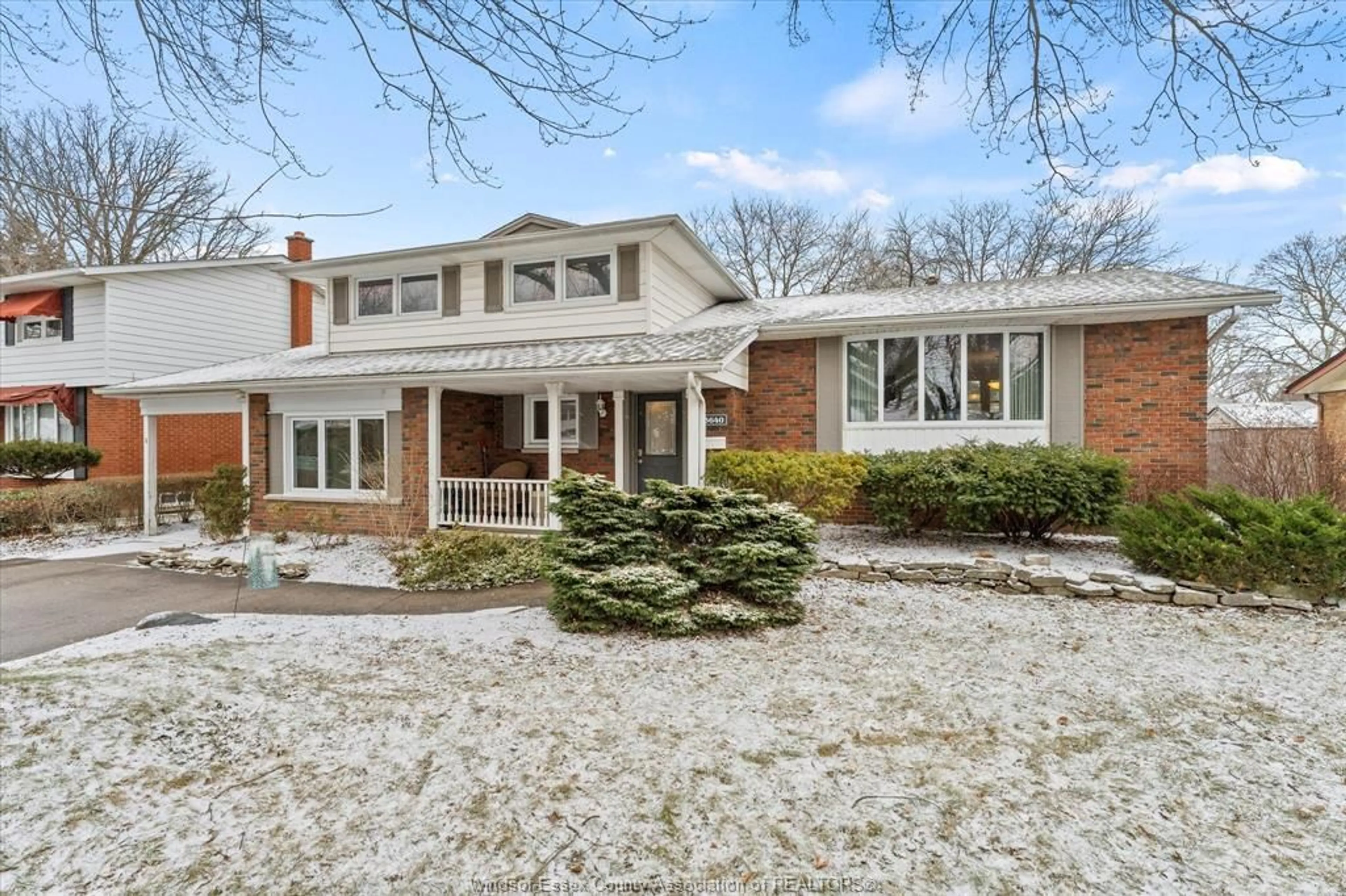 Home with brick exterior material, street for 3640 AVONDALE, Windsor Ontario N9E 1X9