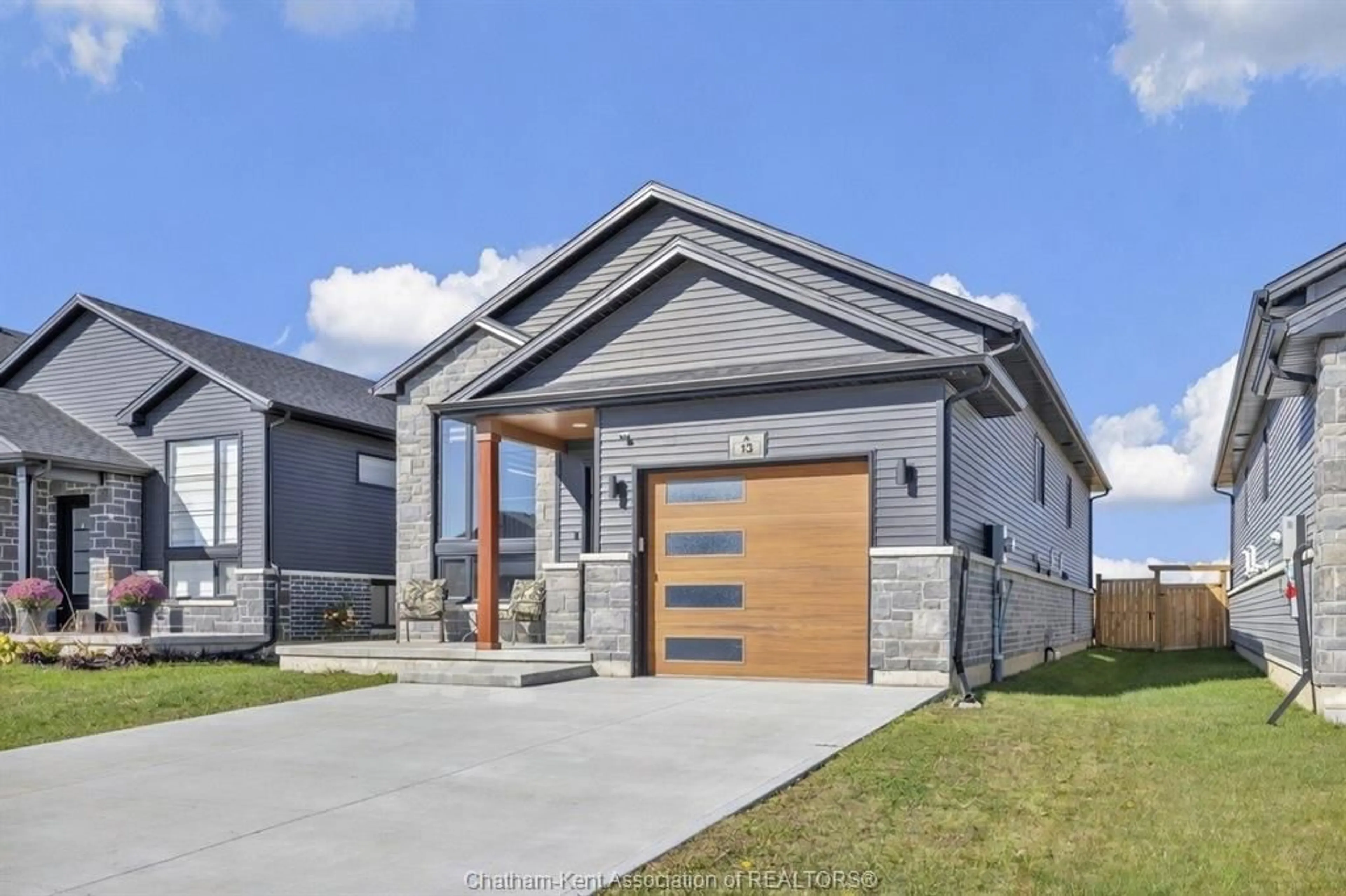 Home with brick exterior material, street for 13 BAFFIN Way, Chatham Ontario N7L 0G5