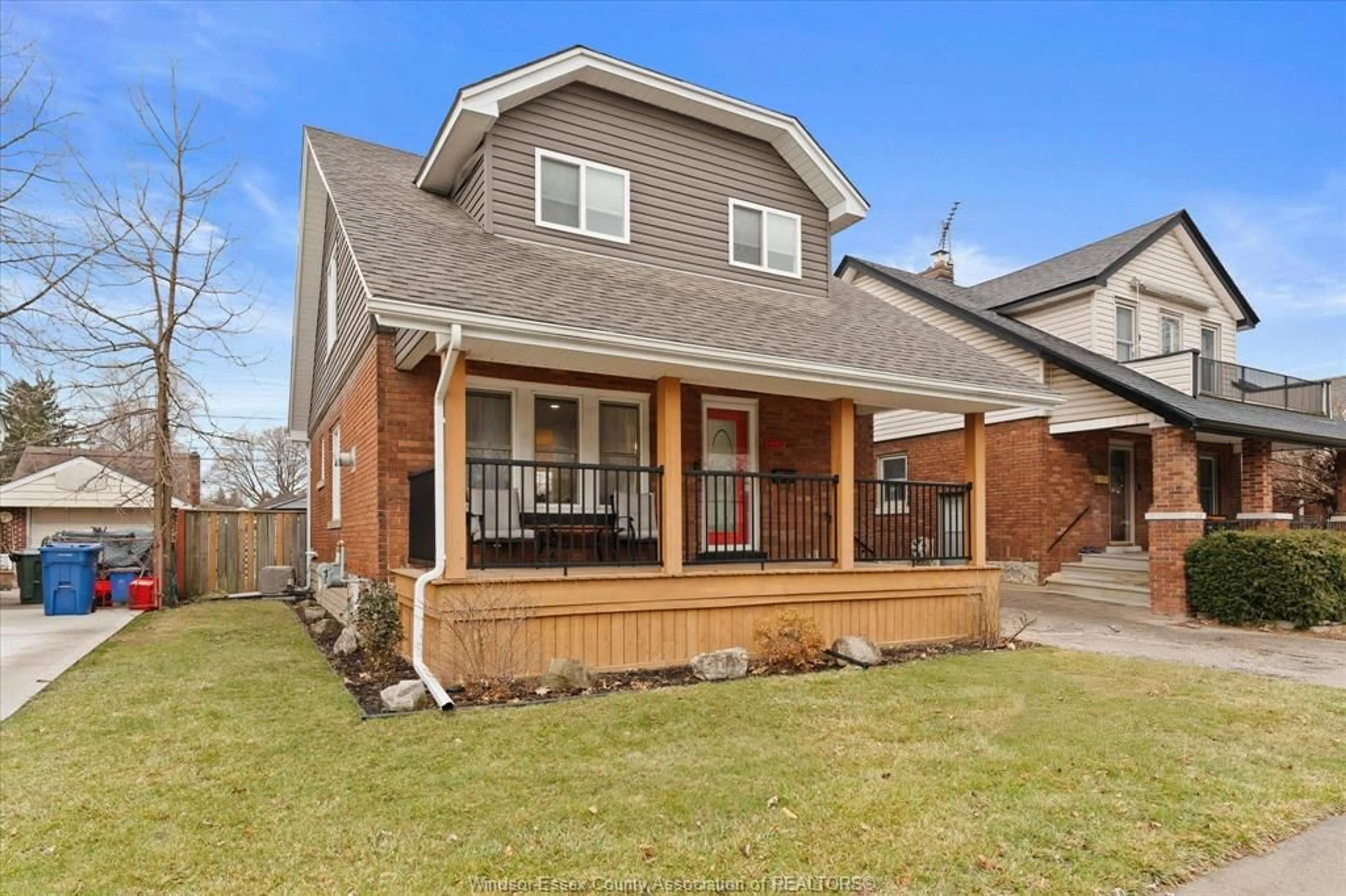 Home with brick exterior material, street for 2337 Hall, Windsor Ontario N82 2M1