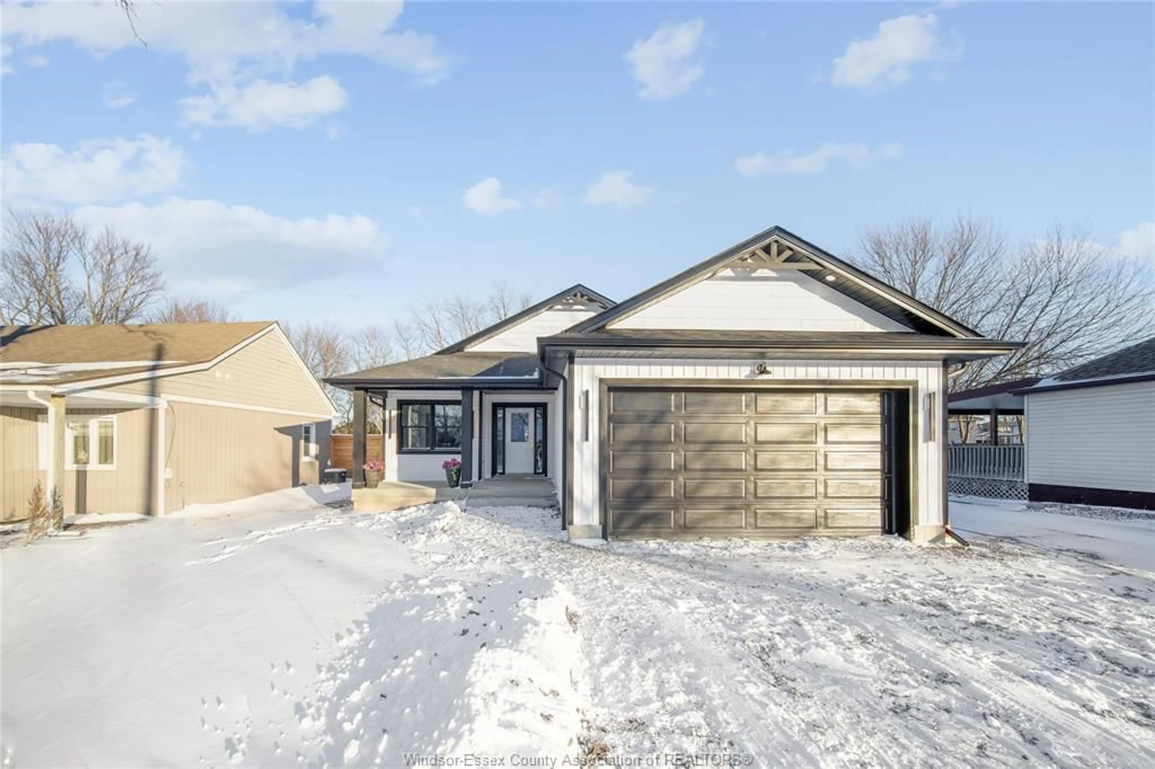 Home with brick exterior material, street for 256 EAST PUCE Rd, Lakeshore Ontario N8L 0C4