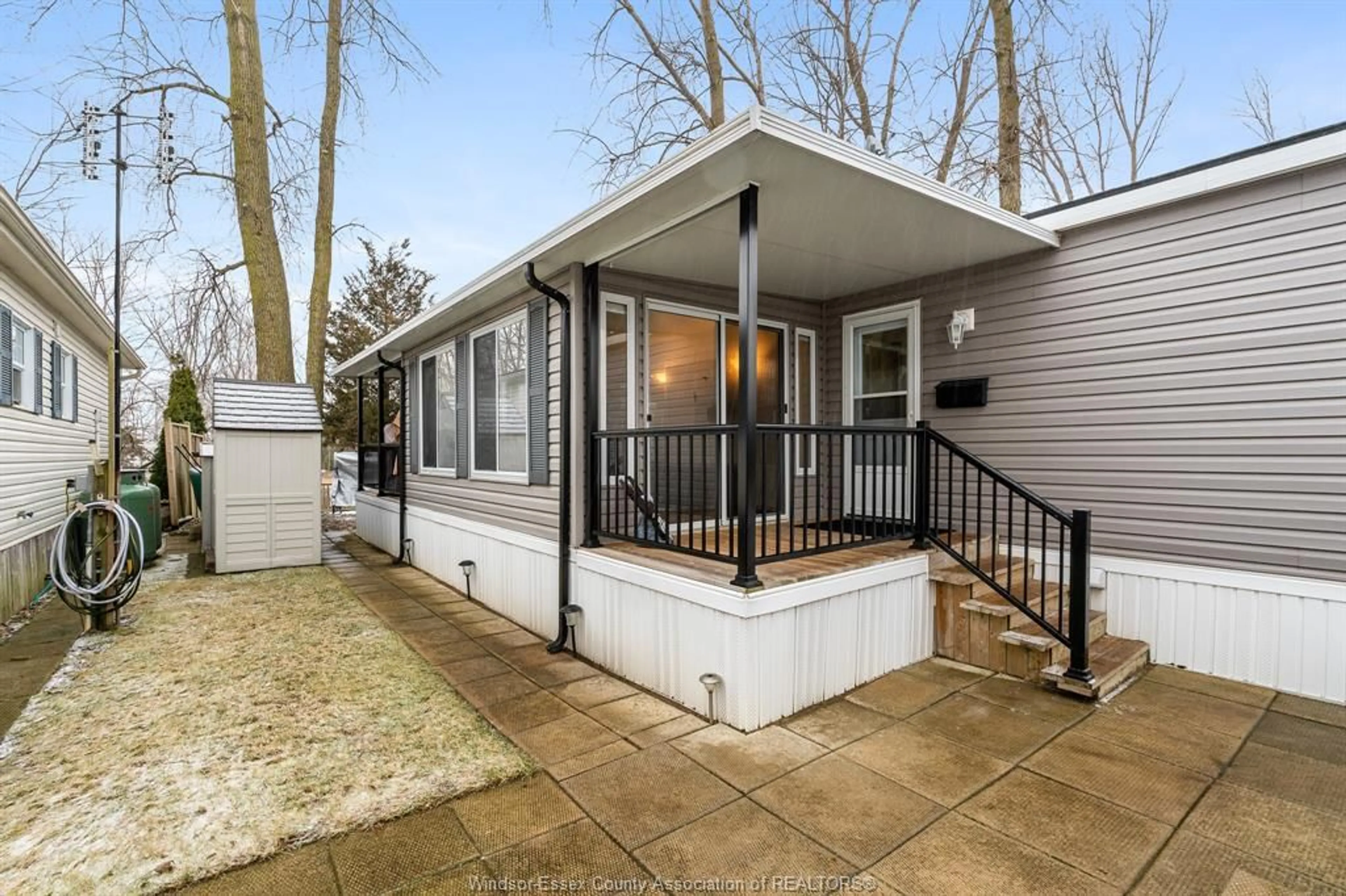 Home with vinyl exterior material, street for 126 Mersea Rd 5 (Lot #14), Leamington Ontario N8H 3V5