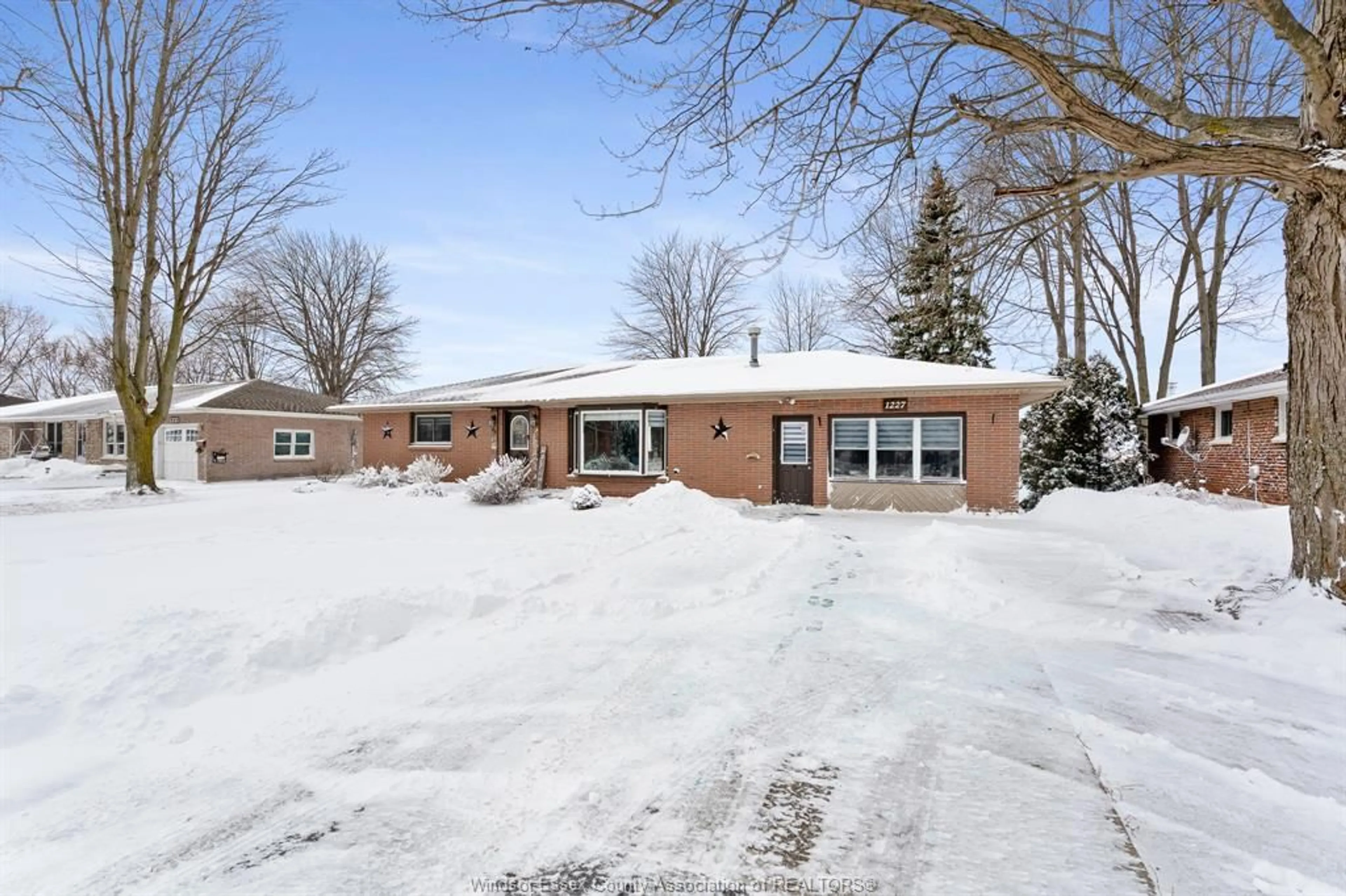 Home with brick exterior material, street for 1227 COUNTY RD 31, Lakeshore Ontario N0R 1S0