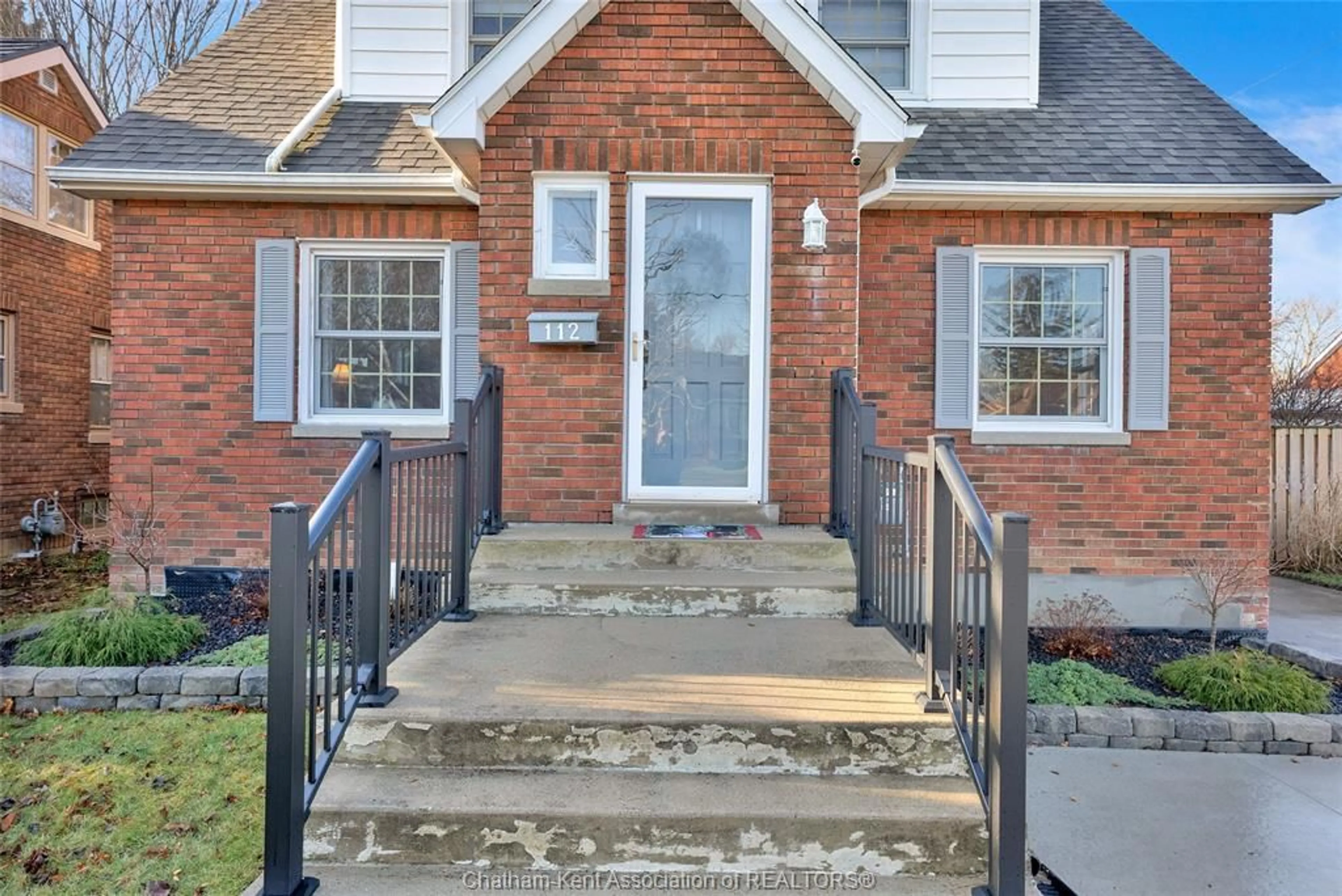 Home with brick exterior material, street for 112 Arnold St, Chatham Ontario N7L 2X8