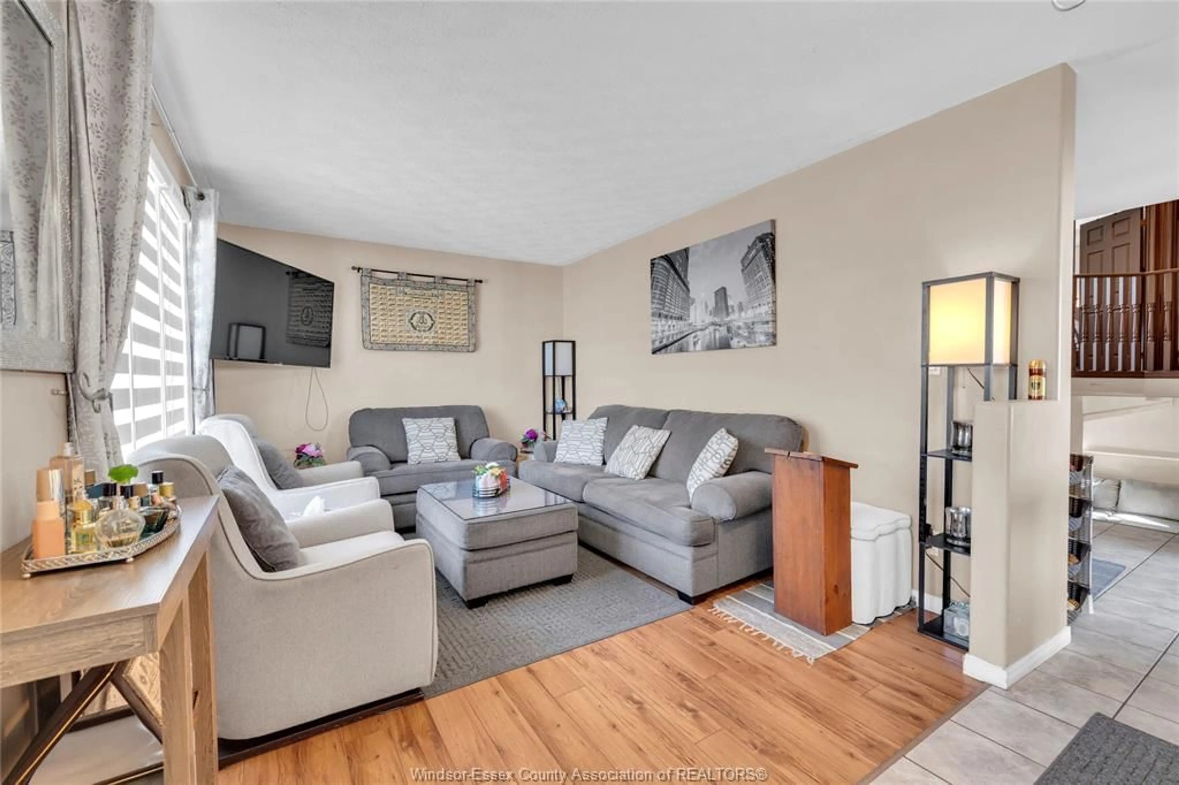 Living room with furniture, unknown for 1812 VICKY Cir, Windsor Ontario N8W 5P6