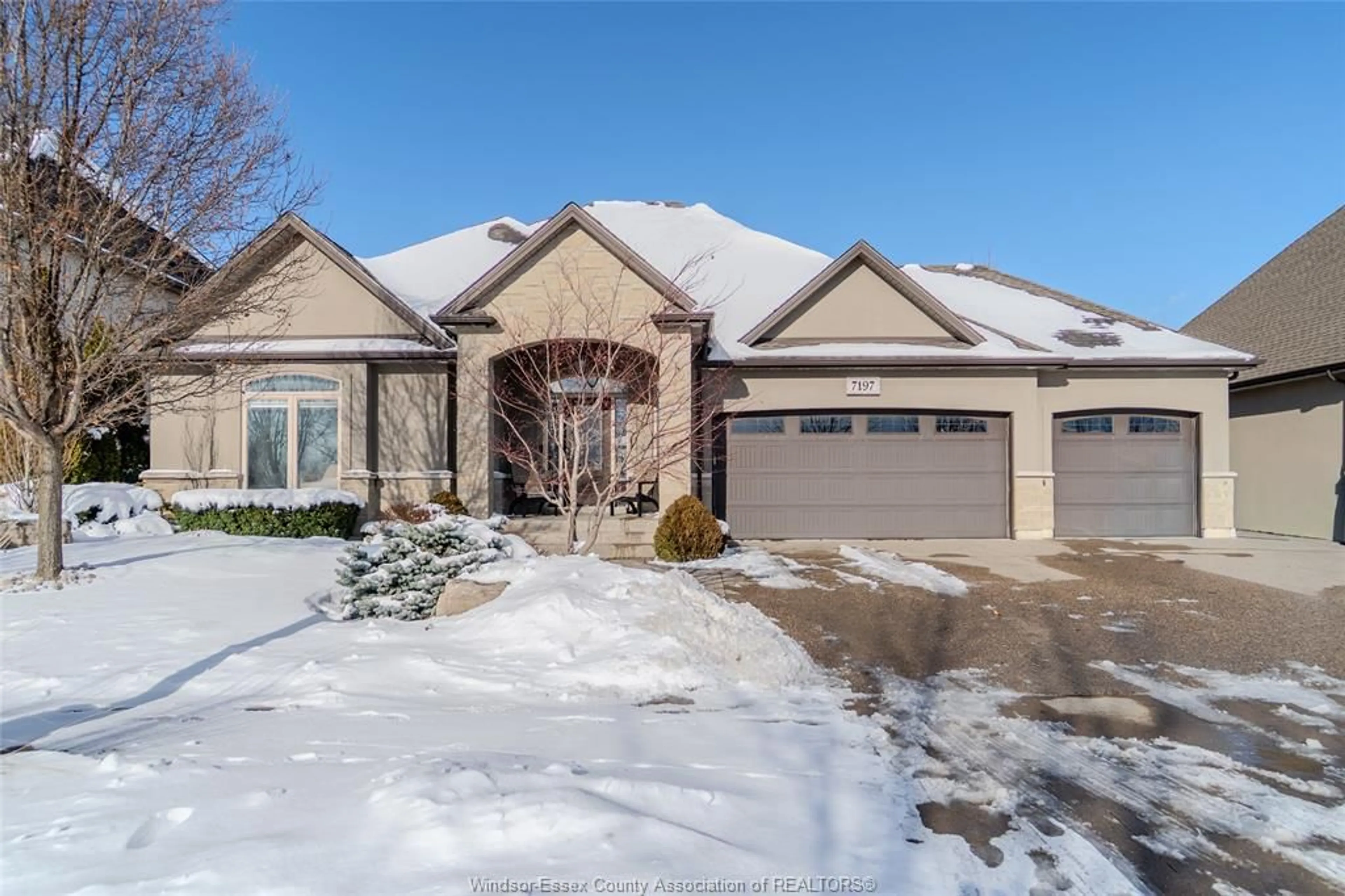 Home with brick exterior material, street for 7197 MEO Blvd, LaSalle Ontario N9H 0A9