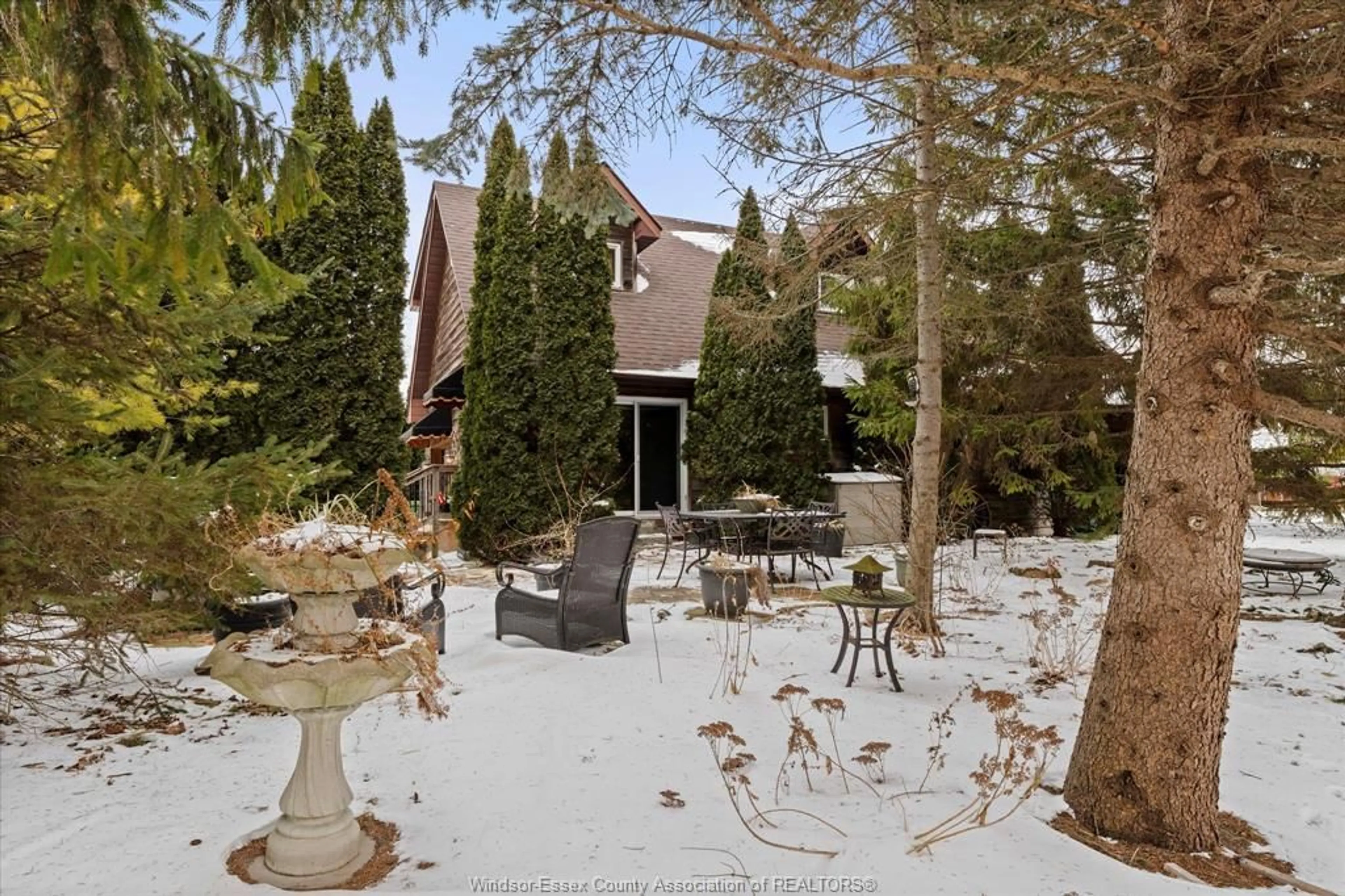 Patio, forest/trees view for 21515 MUSKIE Lane, Tilbury North Ontario N0P 2L0