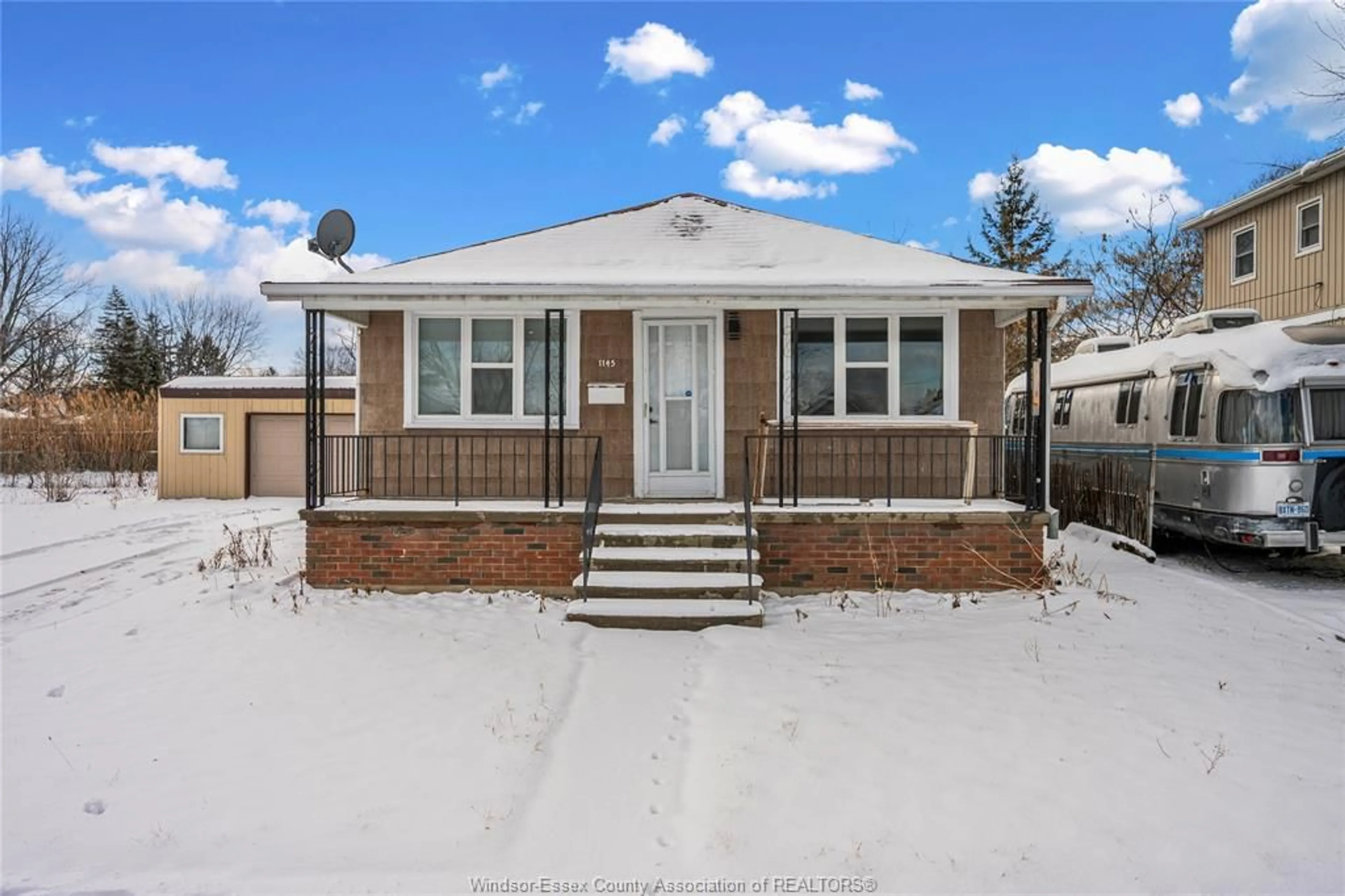 Home with brick exterior material, street for 1145 Ford Blvd, Windsor Ontario N8S 2G2