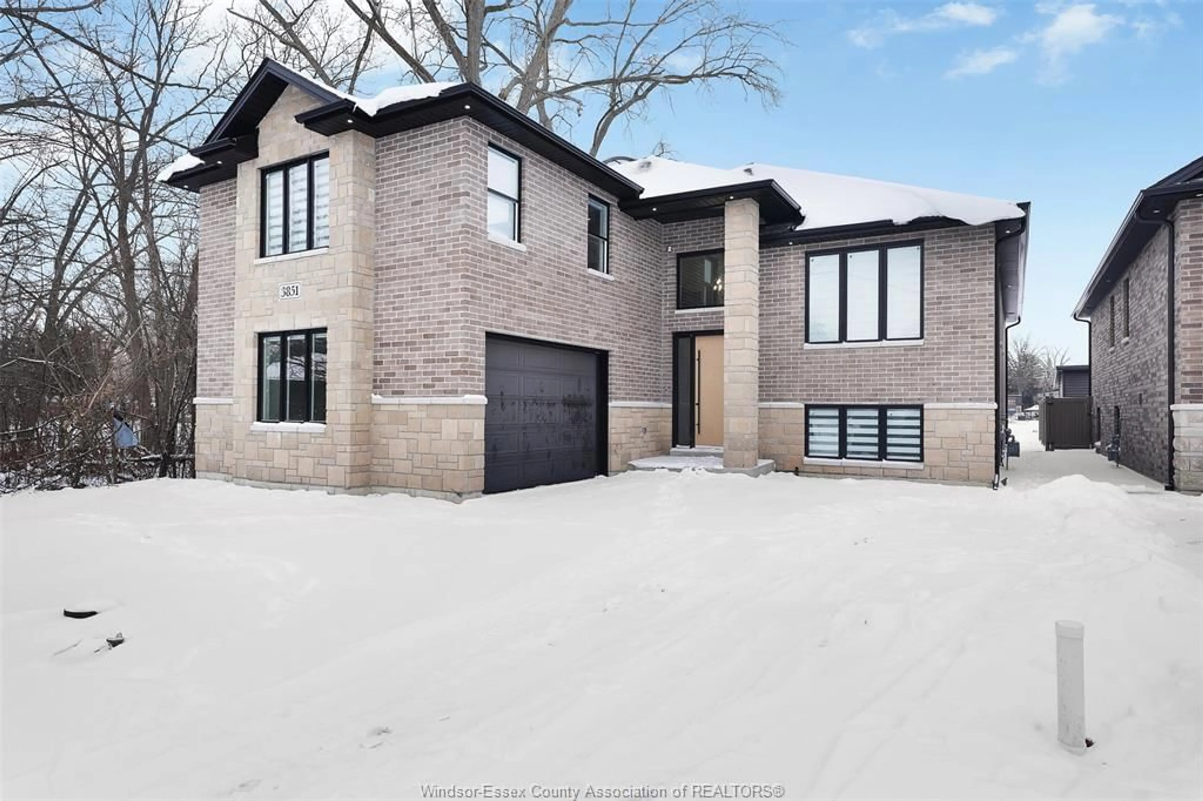 Home with brick exterior material, street for 3851 RONALD Ave, Windsor Ontario N9G 1N2