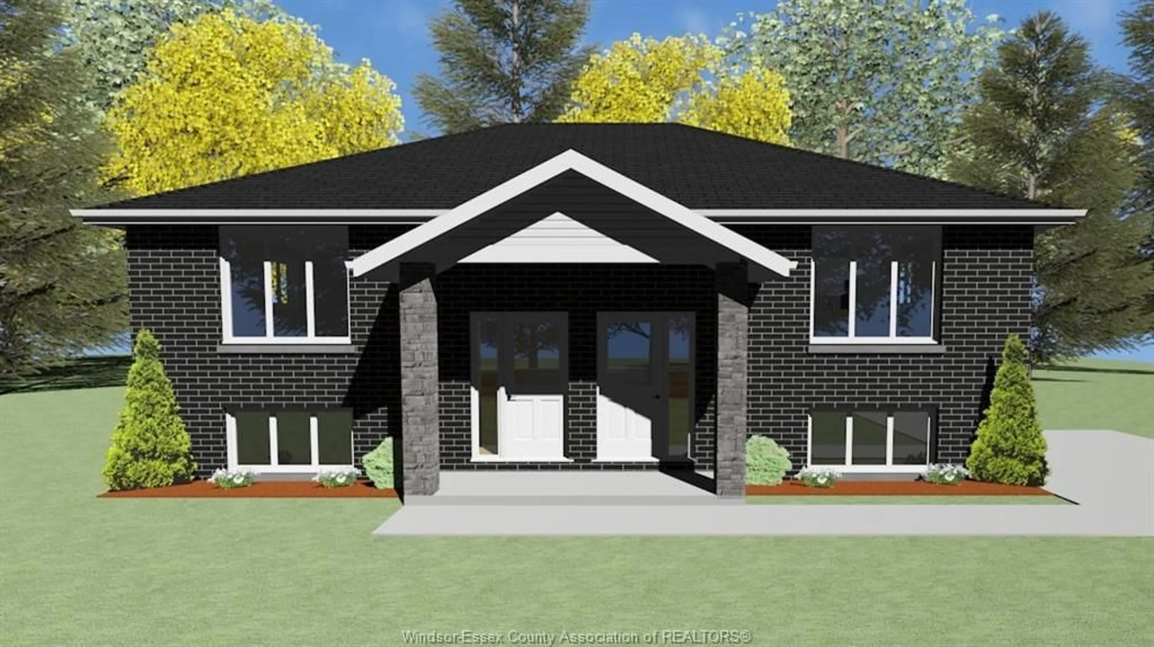 Home with brick exterior material, building for 3398 EVERTS, Windsor Ontario N9E 2V8