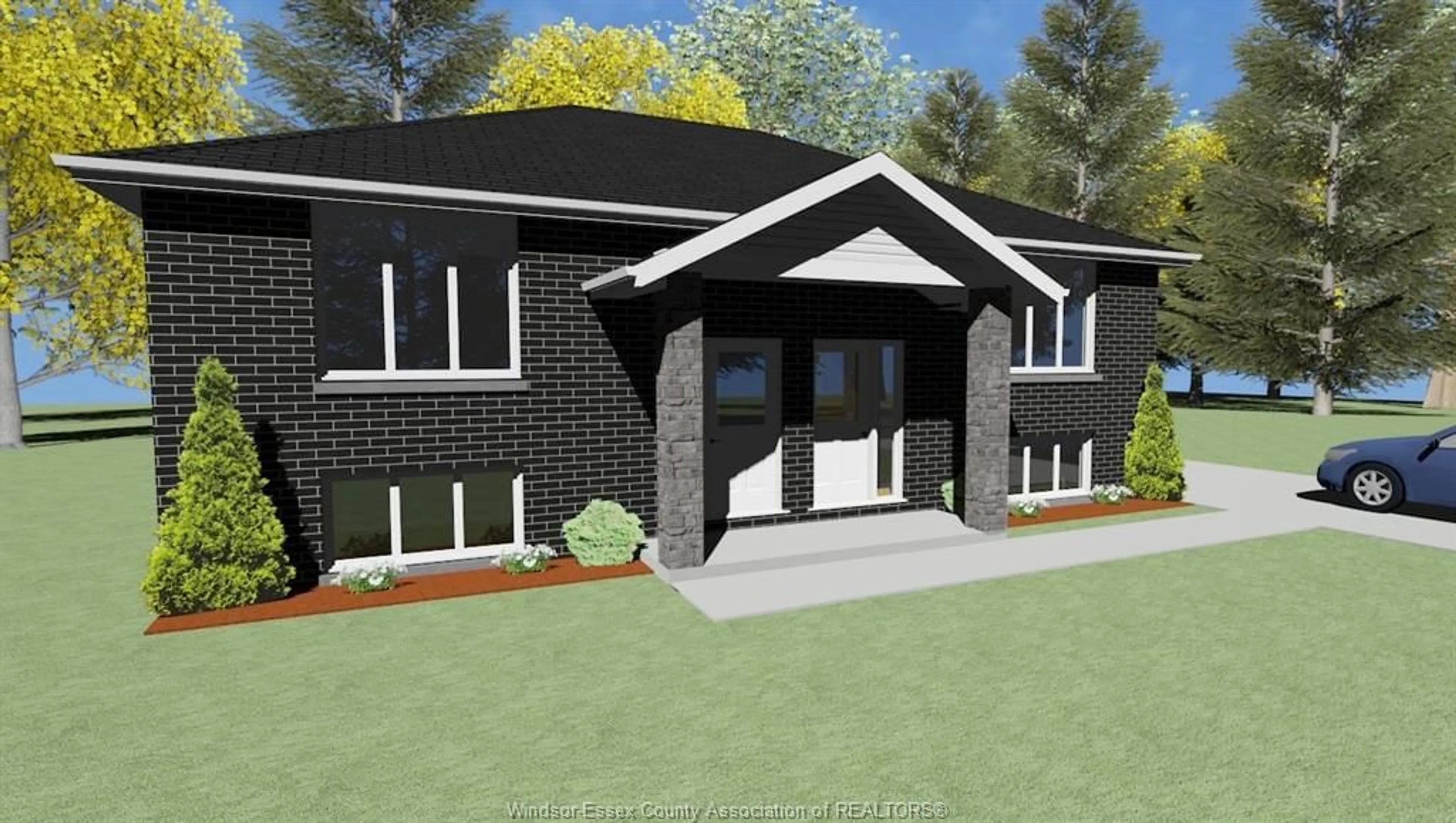 Home with brick exterior material, building for 3398 EVERTS, Windsor Ontario N9E 2V8