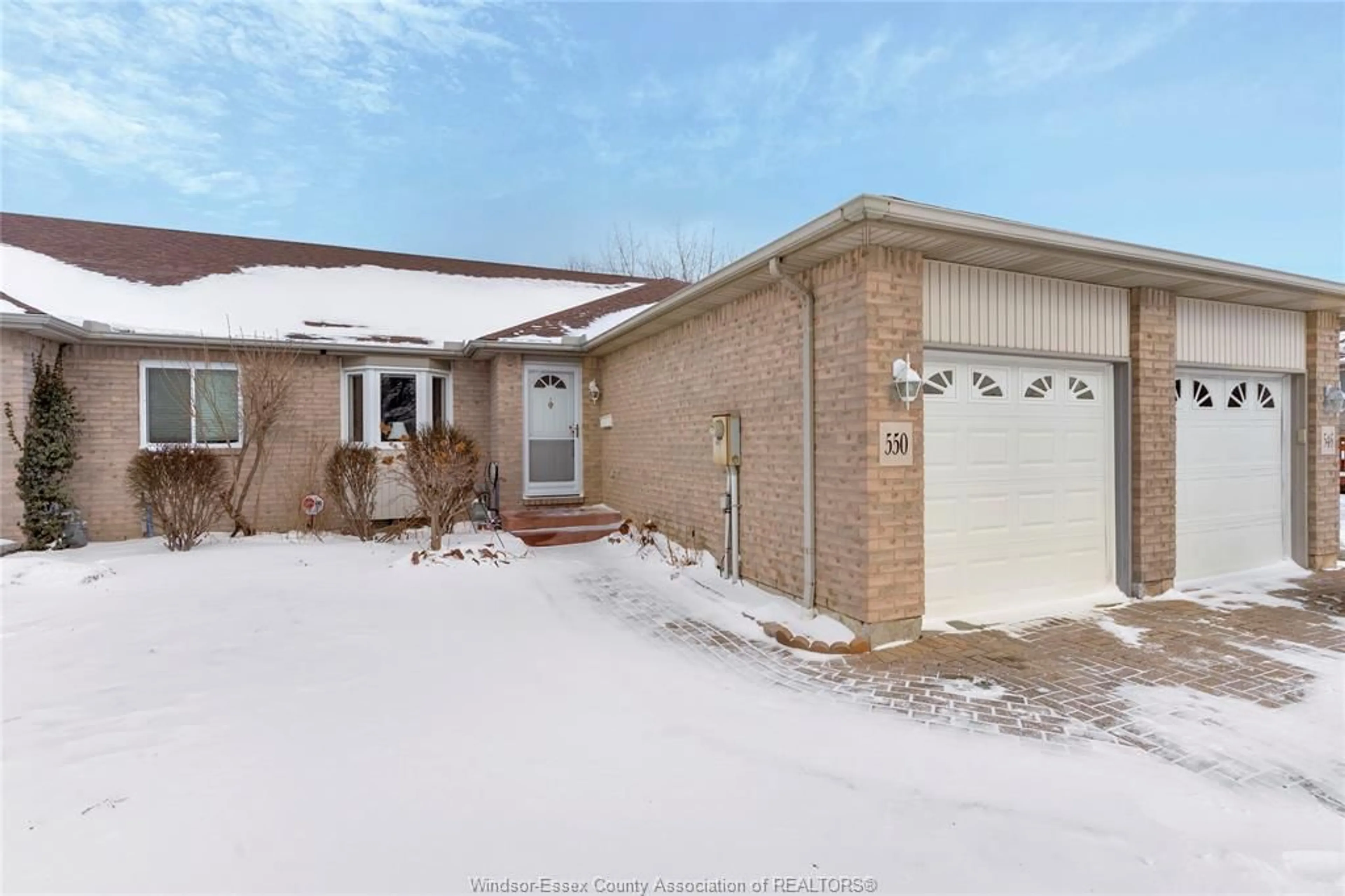 Home with brick exterior material, street for 550 RODFAM Dr, Windsor Ontario N9G 2W1