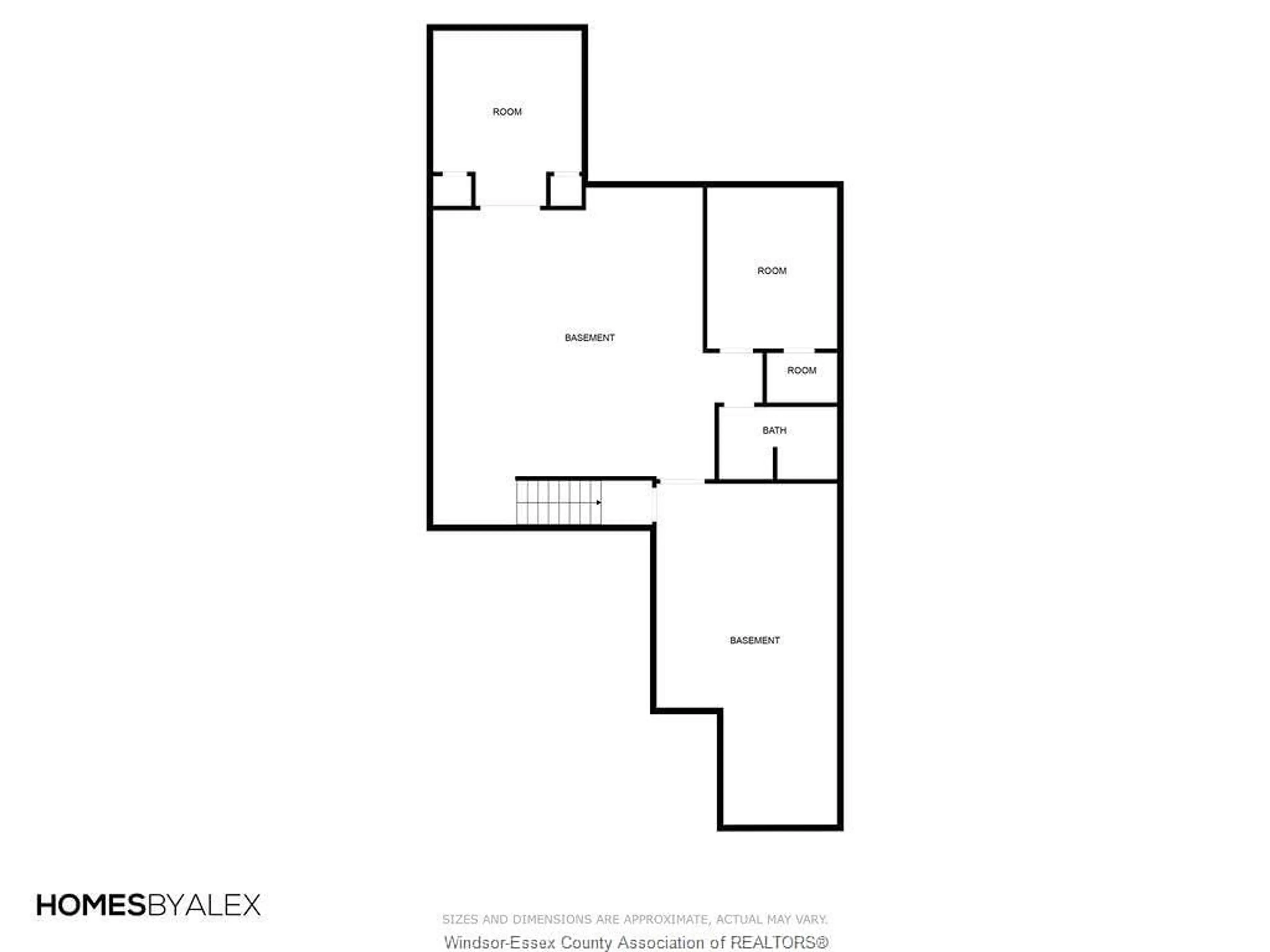 Floor plan for 7568 SILVERLEAF Lane, LaSalle Ontario N9H 1E3