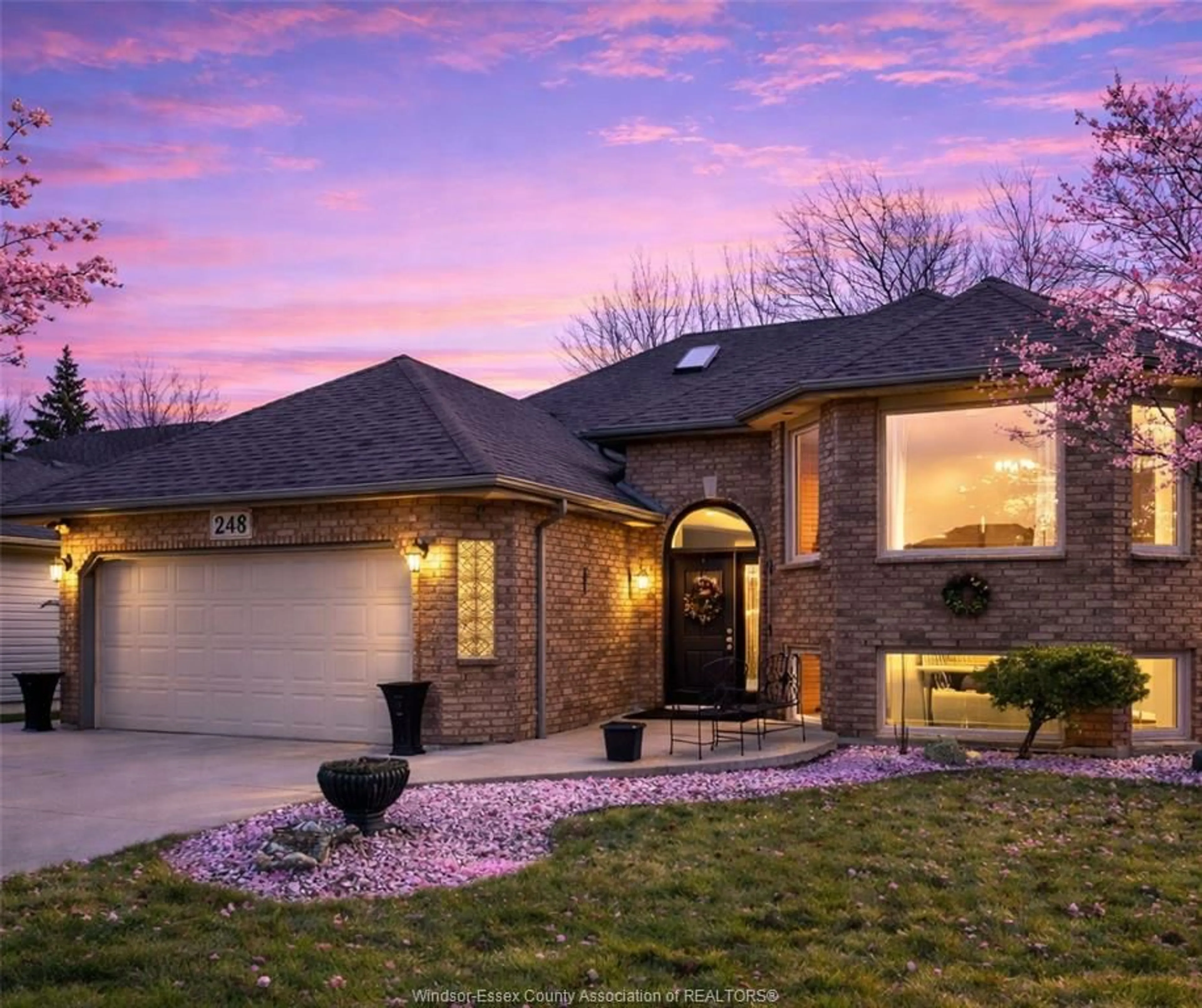 Home with brick exterior material, street for 248 ASHWOOD Crt, Lakeshore Ontario N0R 1A0