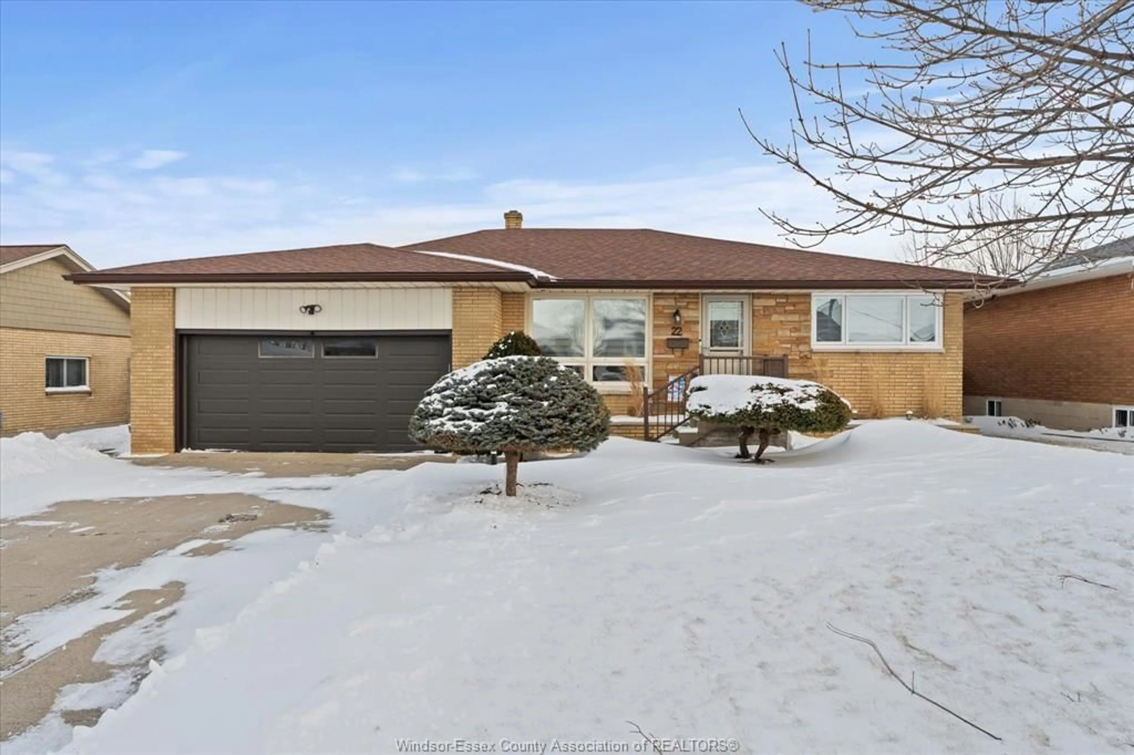 Home with brick exterior material, street for 22 ROGER St, Leamington Ontario N8H 3N9