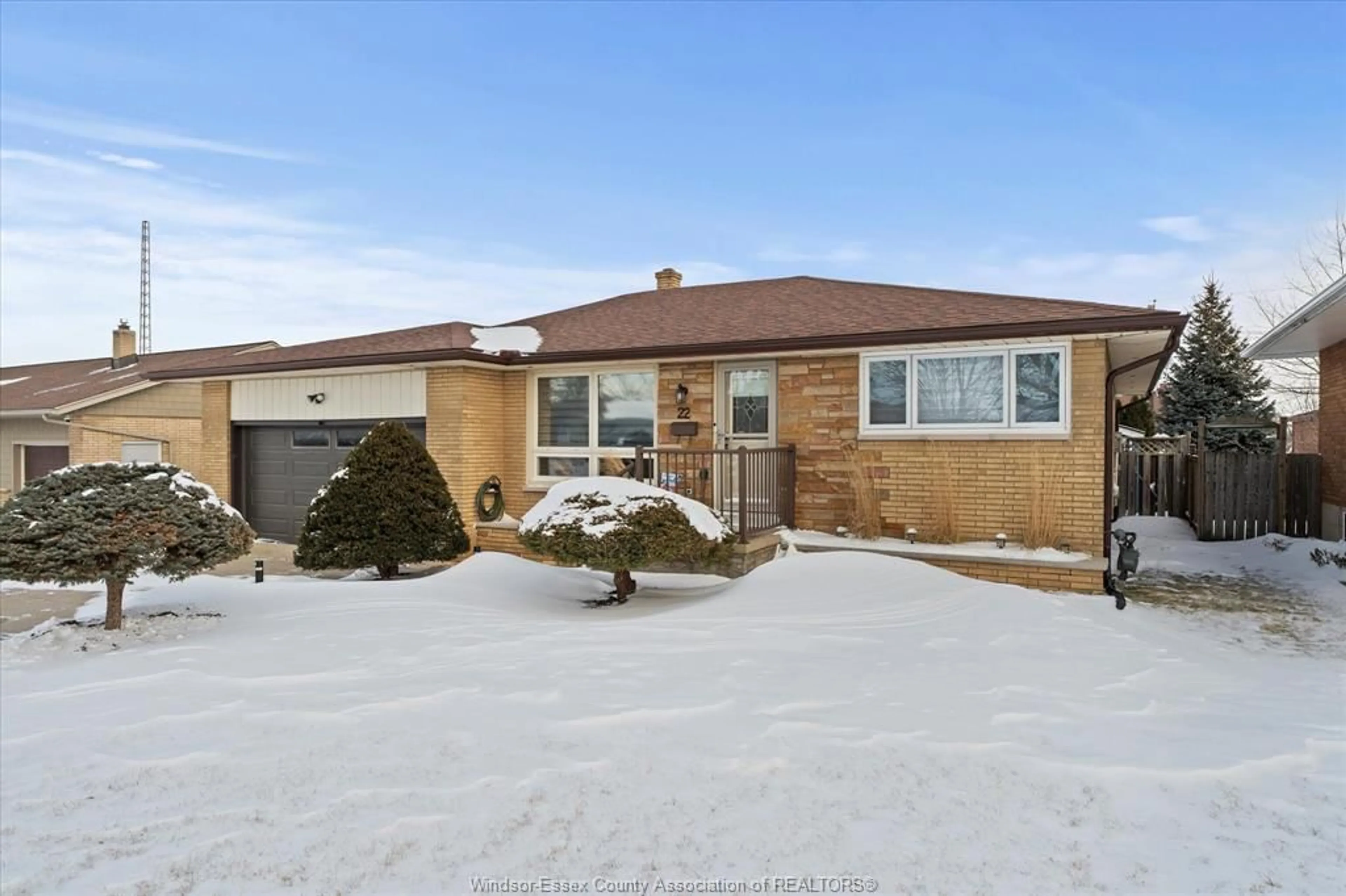 Home with brick exterior material, street for 22 ROGER St, Leamington Ontario N8H 3N9