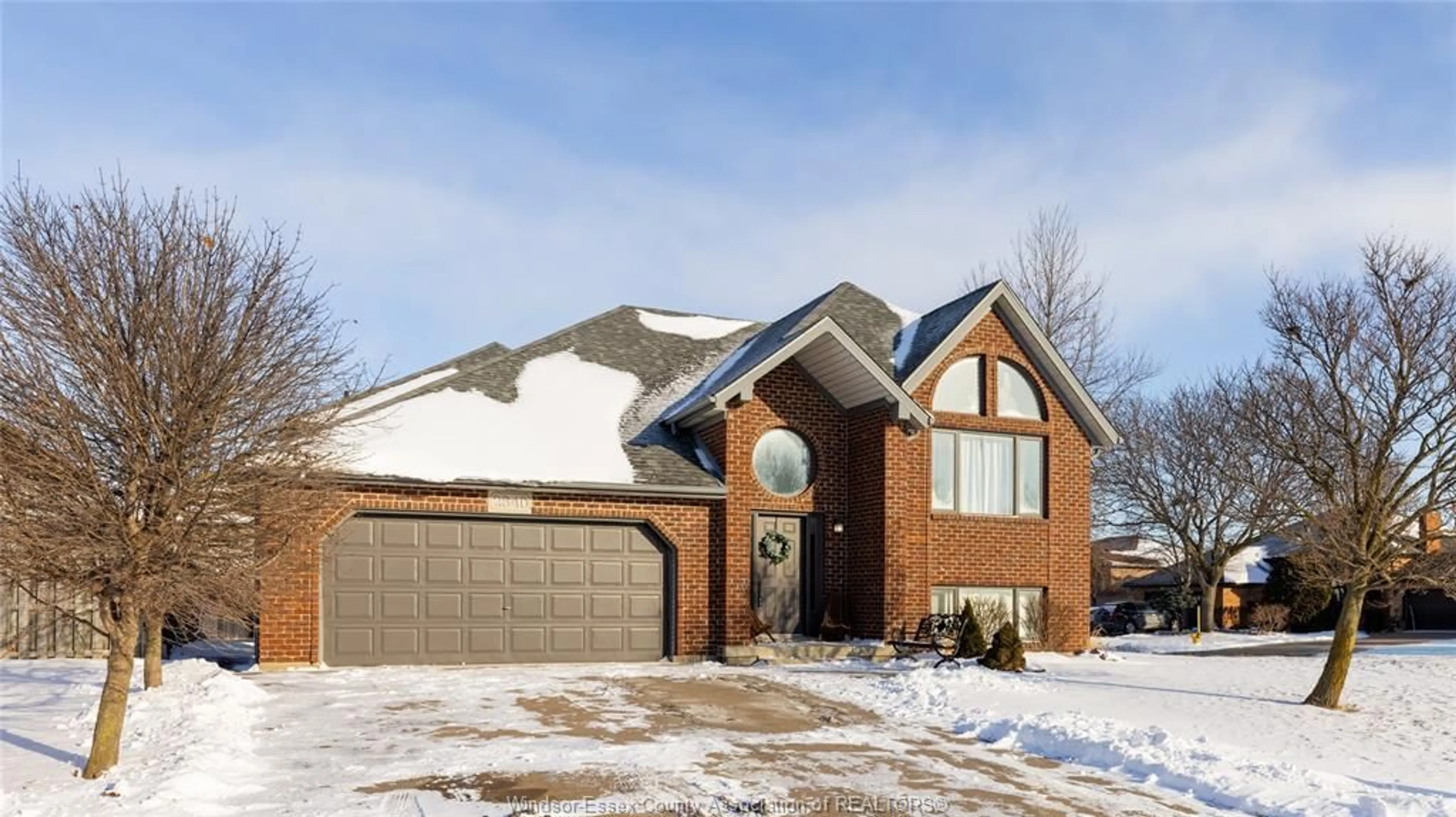 Home with brick exterior material, street for 2840 WILDBERRY Cres, Tecumseh Ontario N9K 1C2