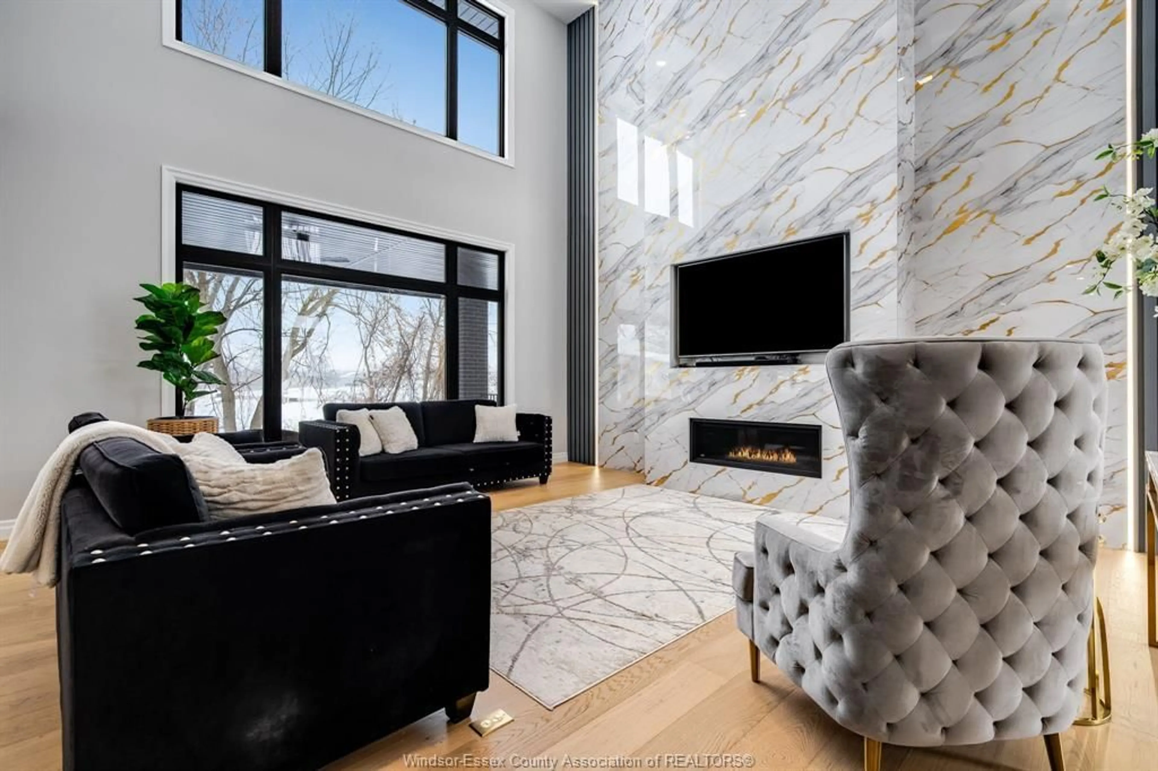 Living room with furniture, ceramic/tile floor for 200 Grandview Ave, Kingsville Ontario N9Y 0C7