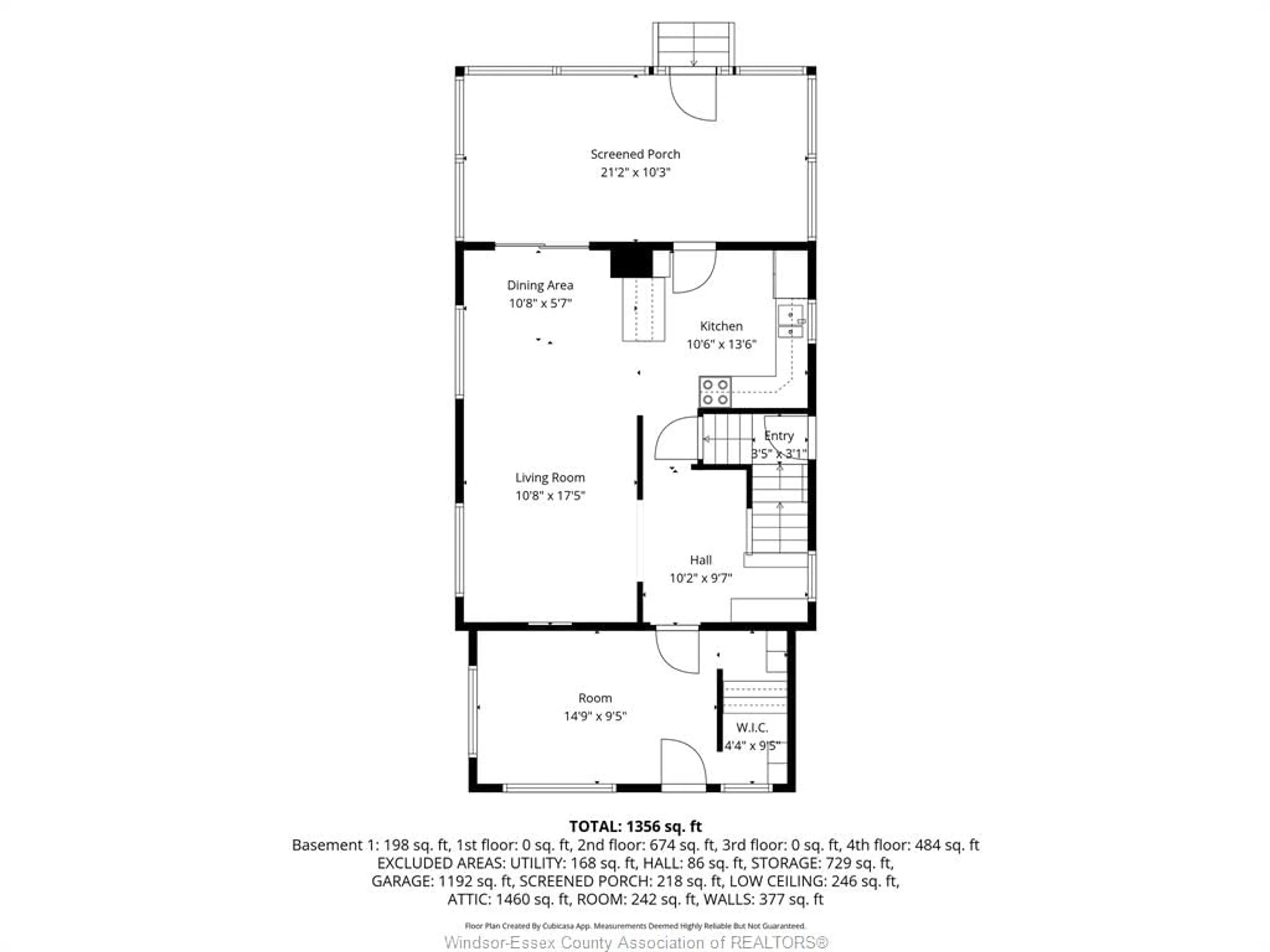 Floor plan for 1991 Road 5, Ruthven Ontario N0P 2G0