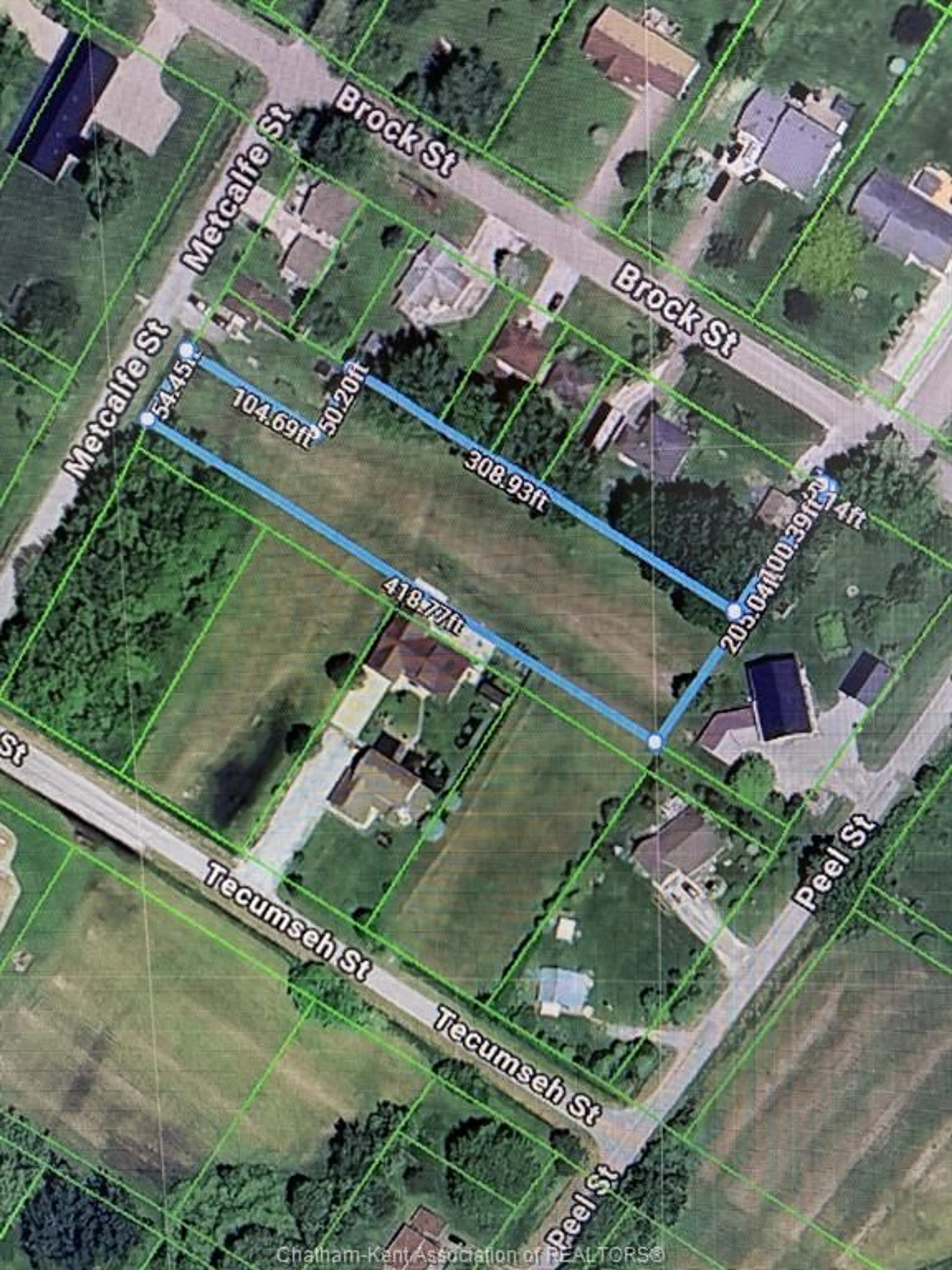 A pic from outside/outdoor area/front of a property/back of a property/a pic from drone, street for 132 Metcalfe St, Shrewsbury Ontario N0P 1A0