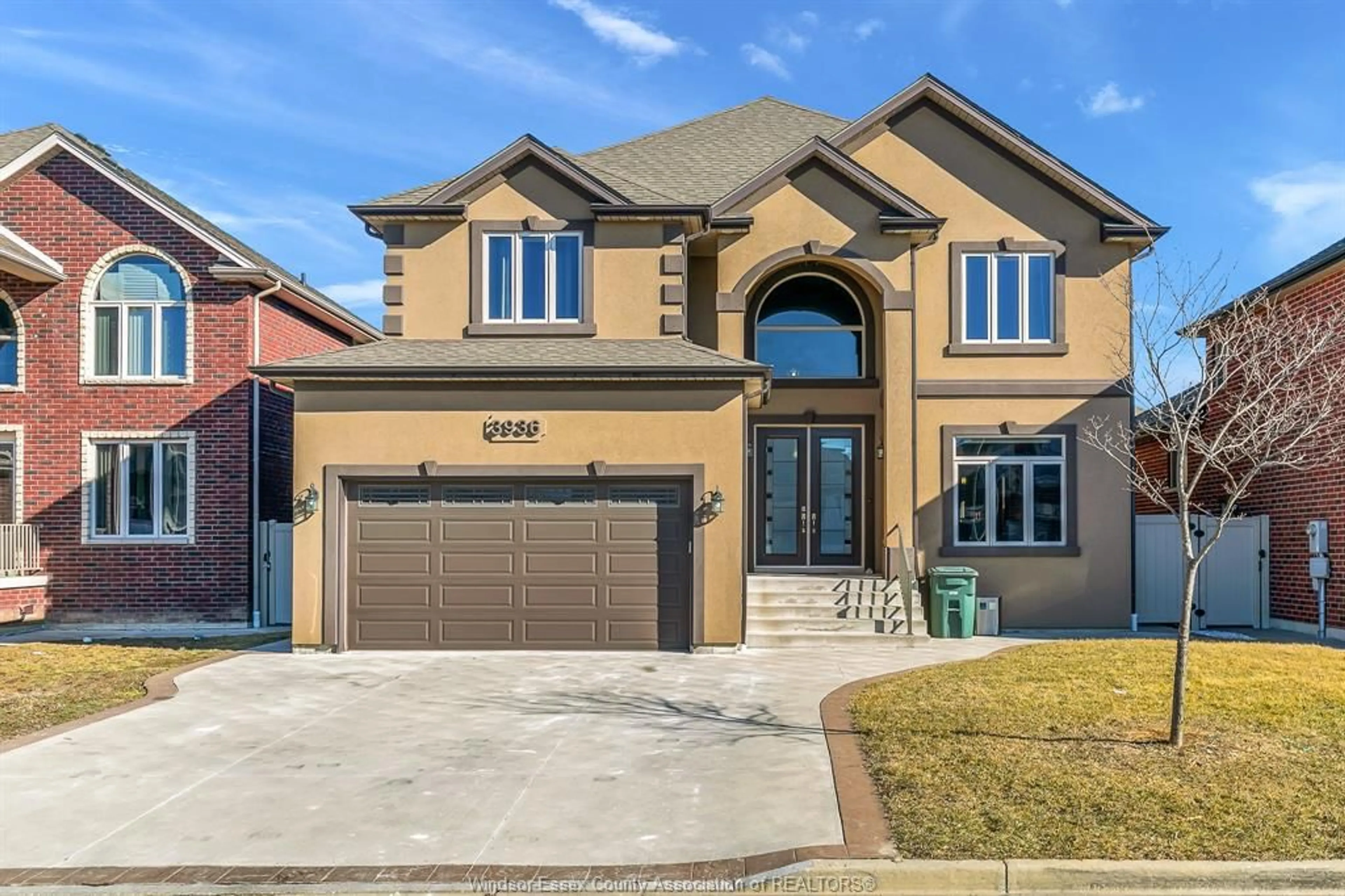 Home with brick exterior material, street for 3936 MANZANILLO Crt, Windsor Ontario N9G 0A4