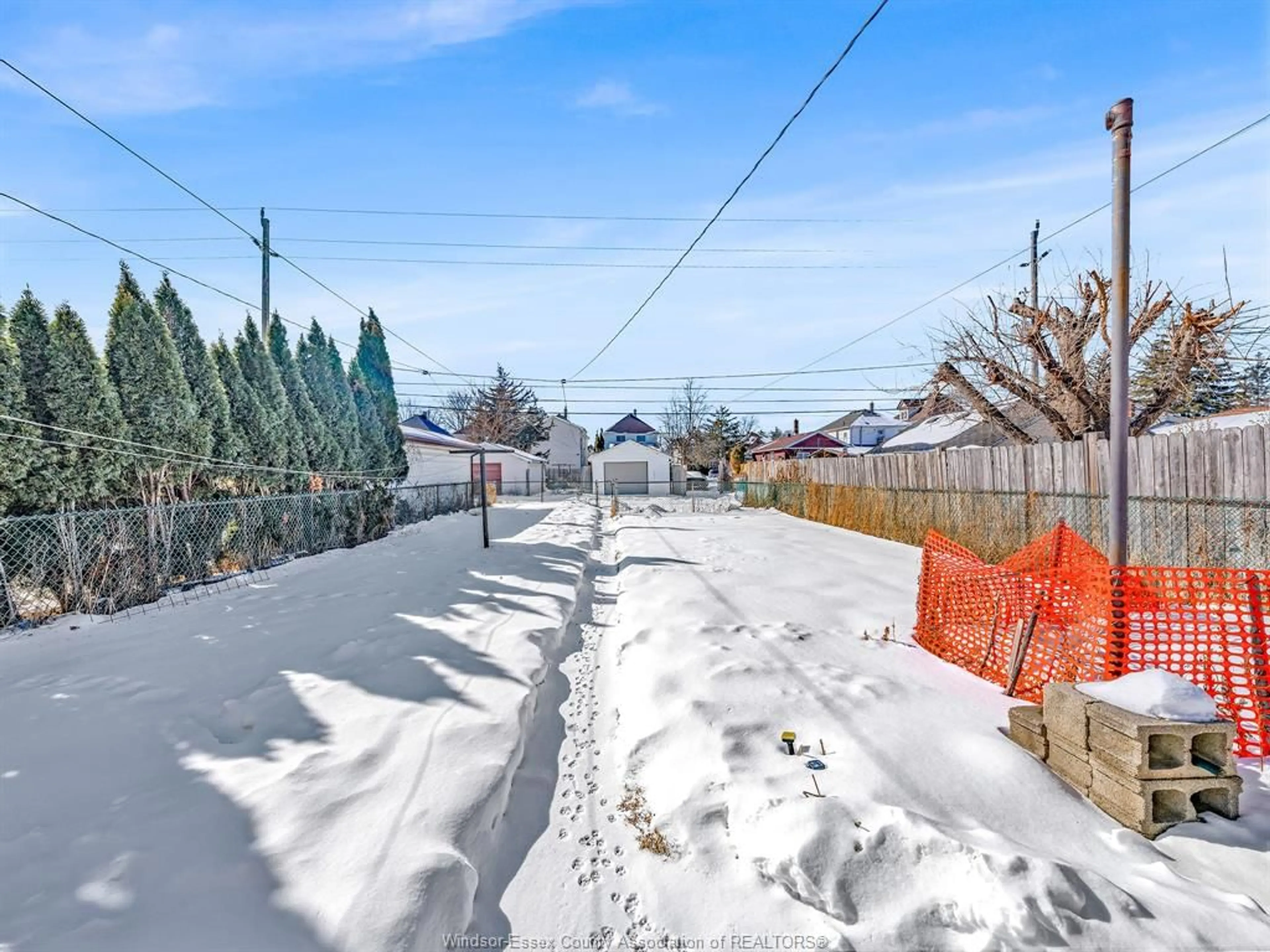 A pic from outside/outdoor area/front of a property/back of a property/a pic from drone, street for 841 PIERRE Ave, Windsor Ontario N9A 2K6