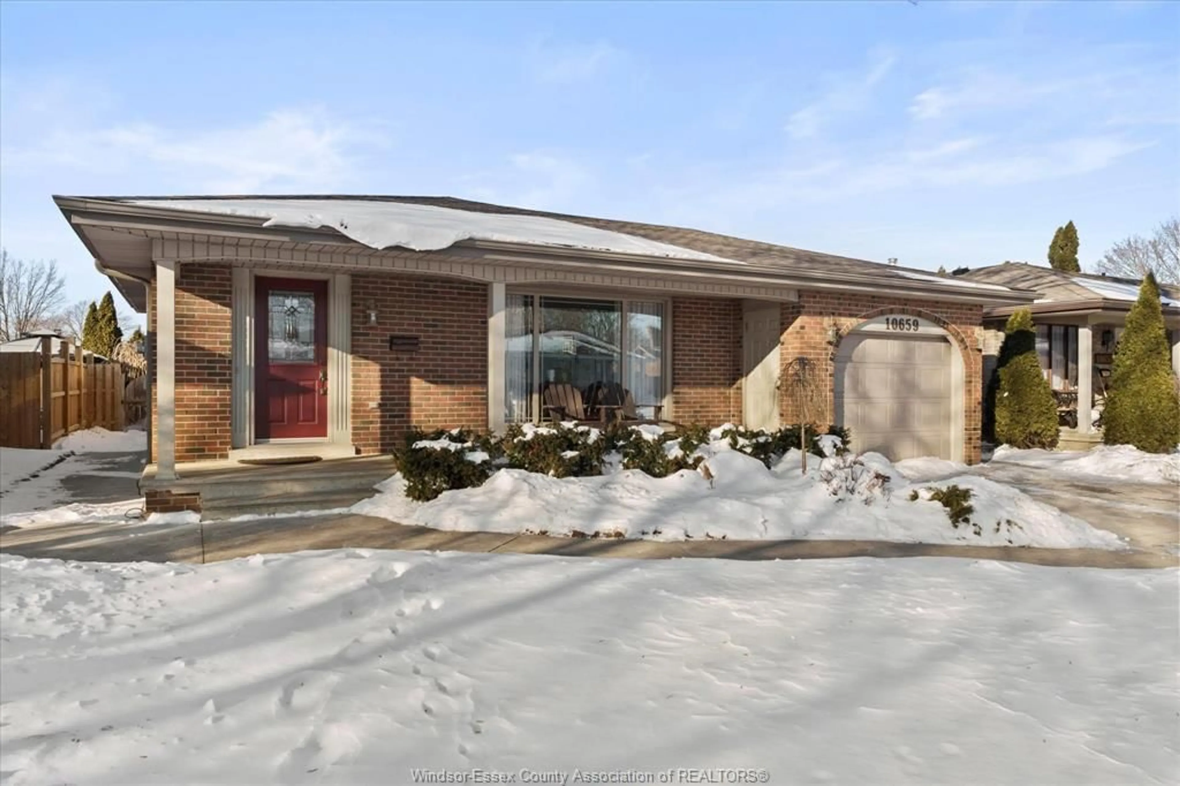 Home with brick exterior material, street for 10659 Keating Cres, Windsor Ontario N8R 1T6