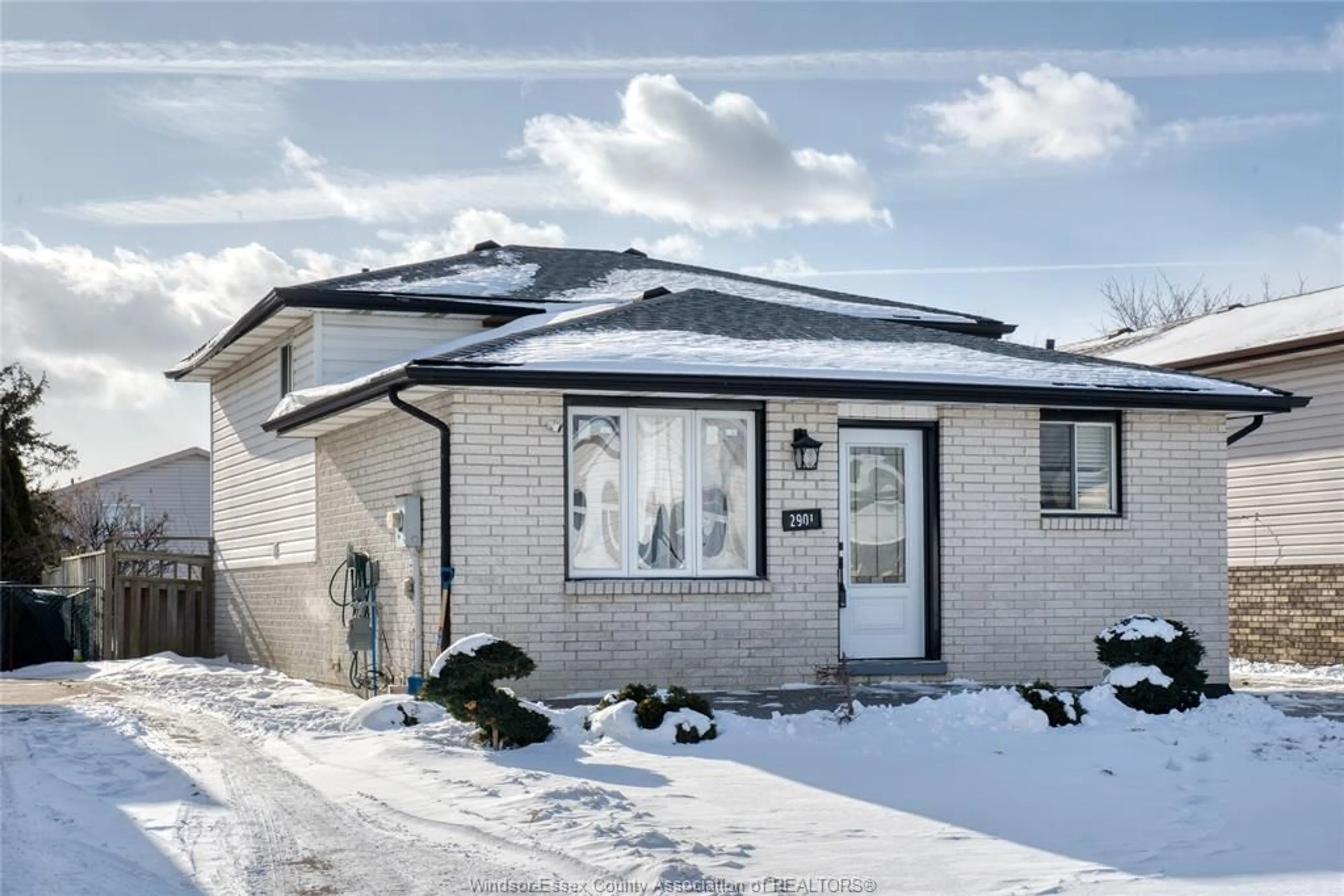 Home with brick exterior material, street for 2901 Robillard Cresent, Windsor Ontario N8W 5L2