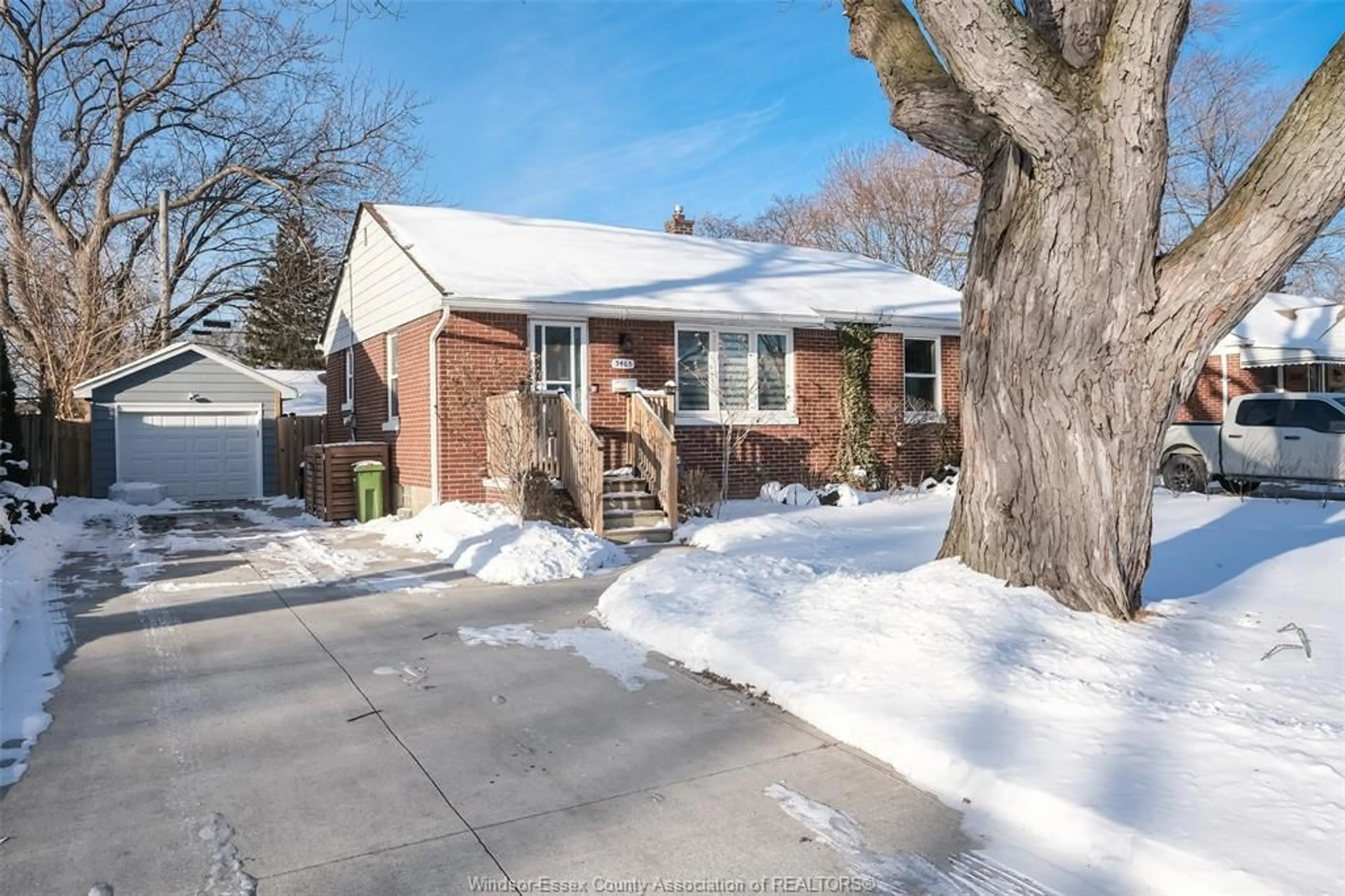 Home with brick exterior material, street for 3465 LONGFELLOW, Windsor Ontario N9E 2L8