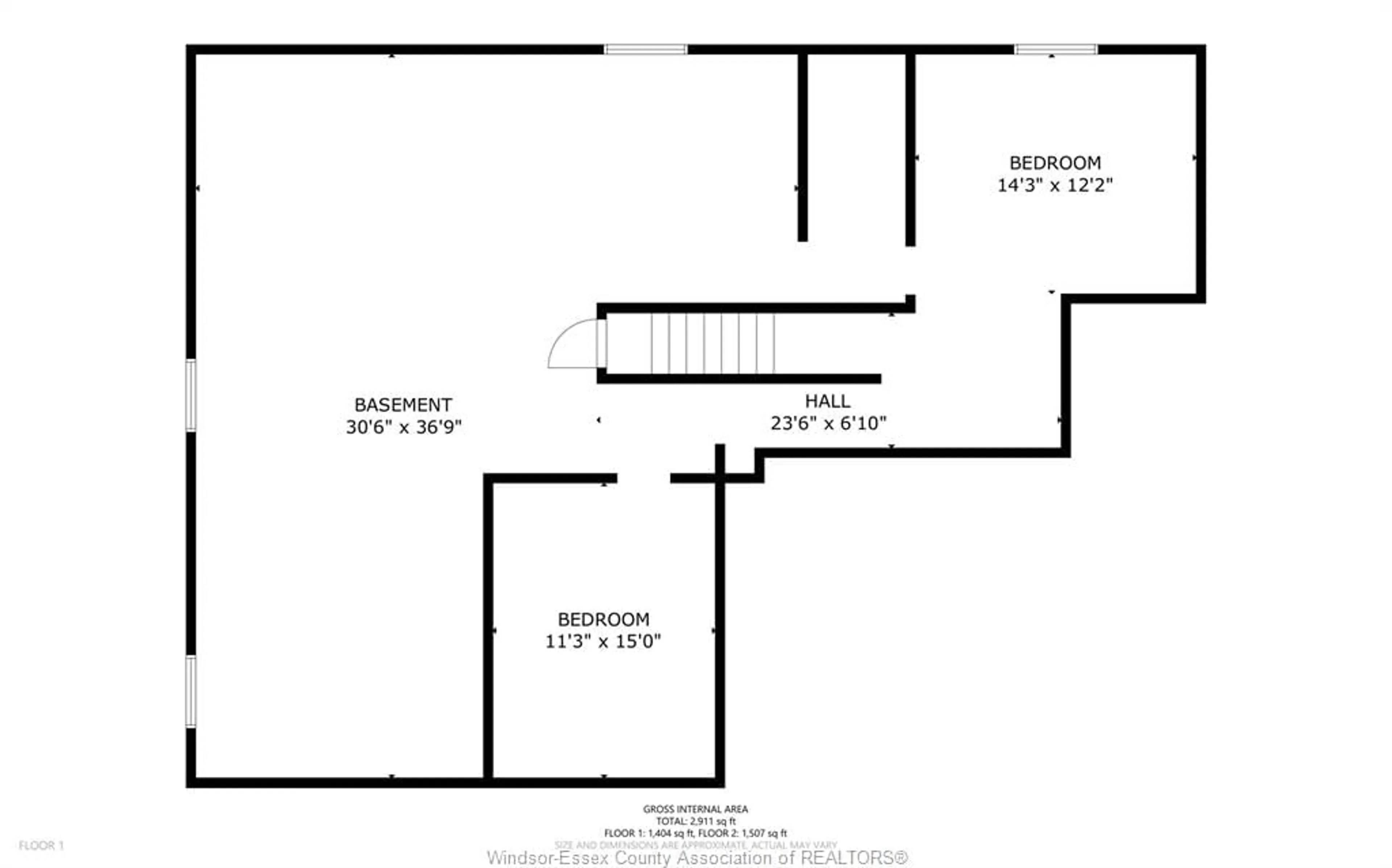 Floor plan for 76 BELLEVIEW Dr, Kingsville Ontario N0R 1B0