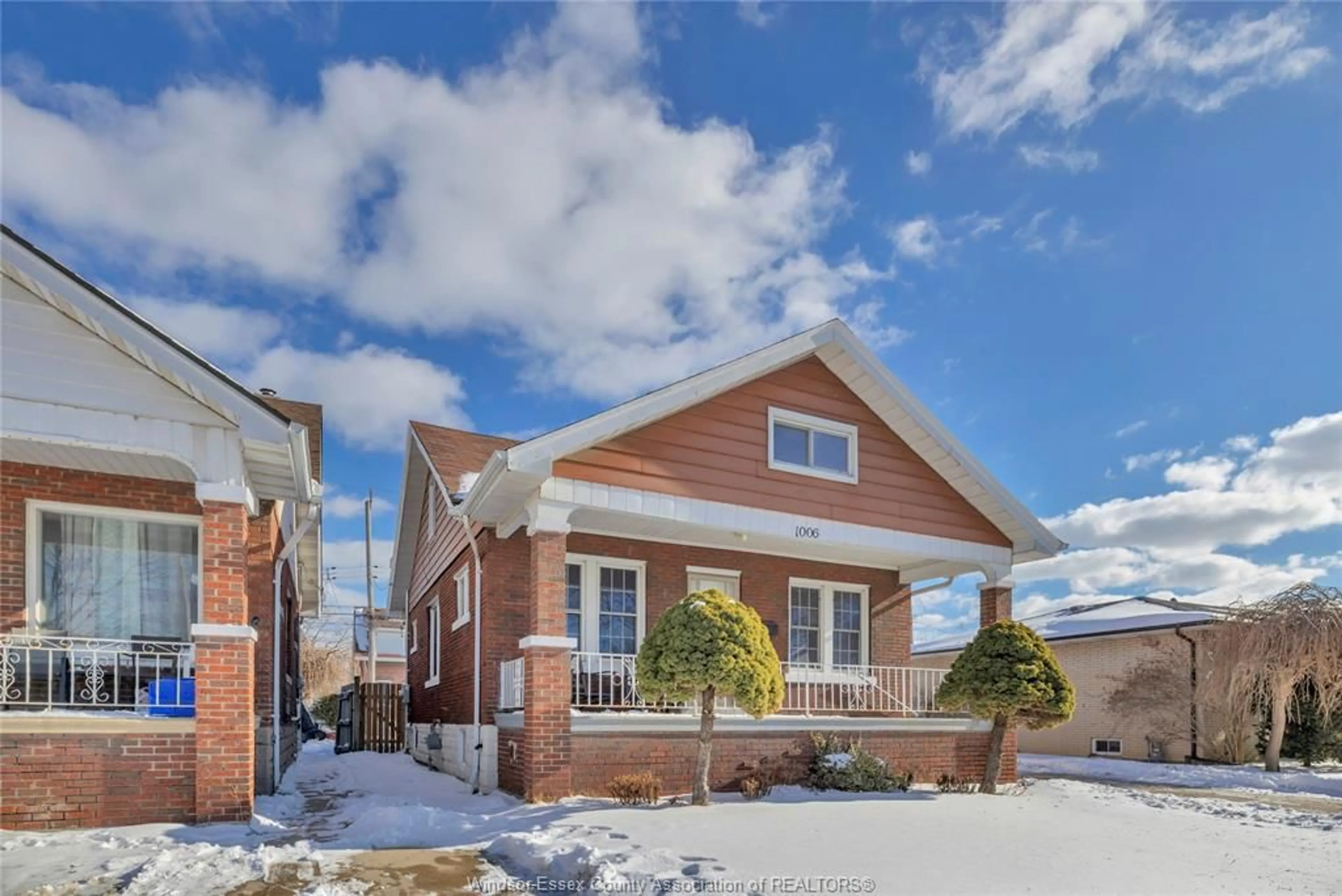 Home with brick exterior material, street for 1006 PILLETTE, Windsor Ontario N8Y 3B6