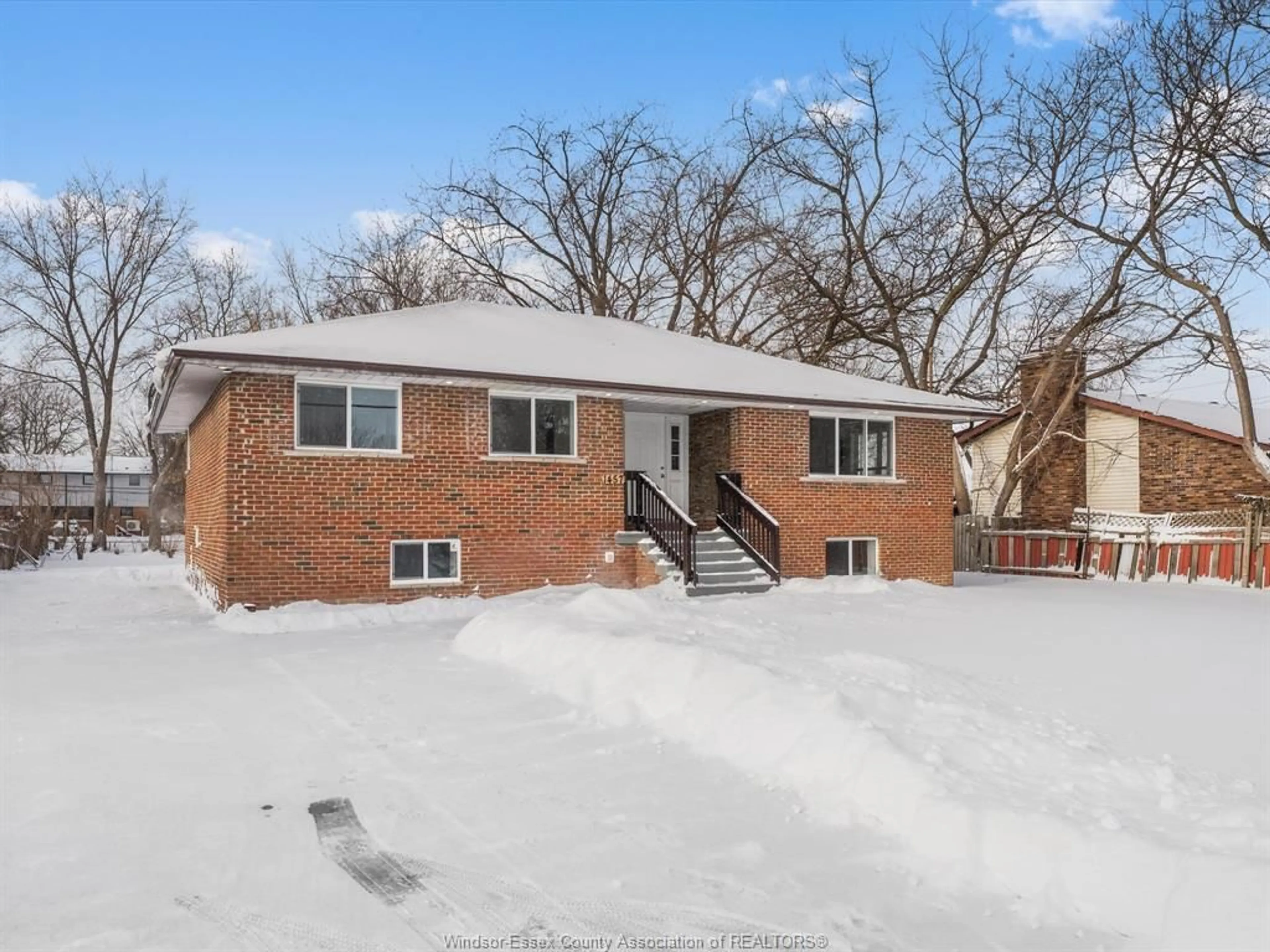 Home with brick exterior material, street for 1457 S CAMERON Blvd, Windsor Ontario N9B 3C8