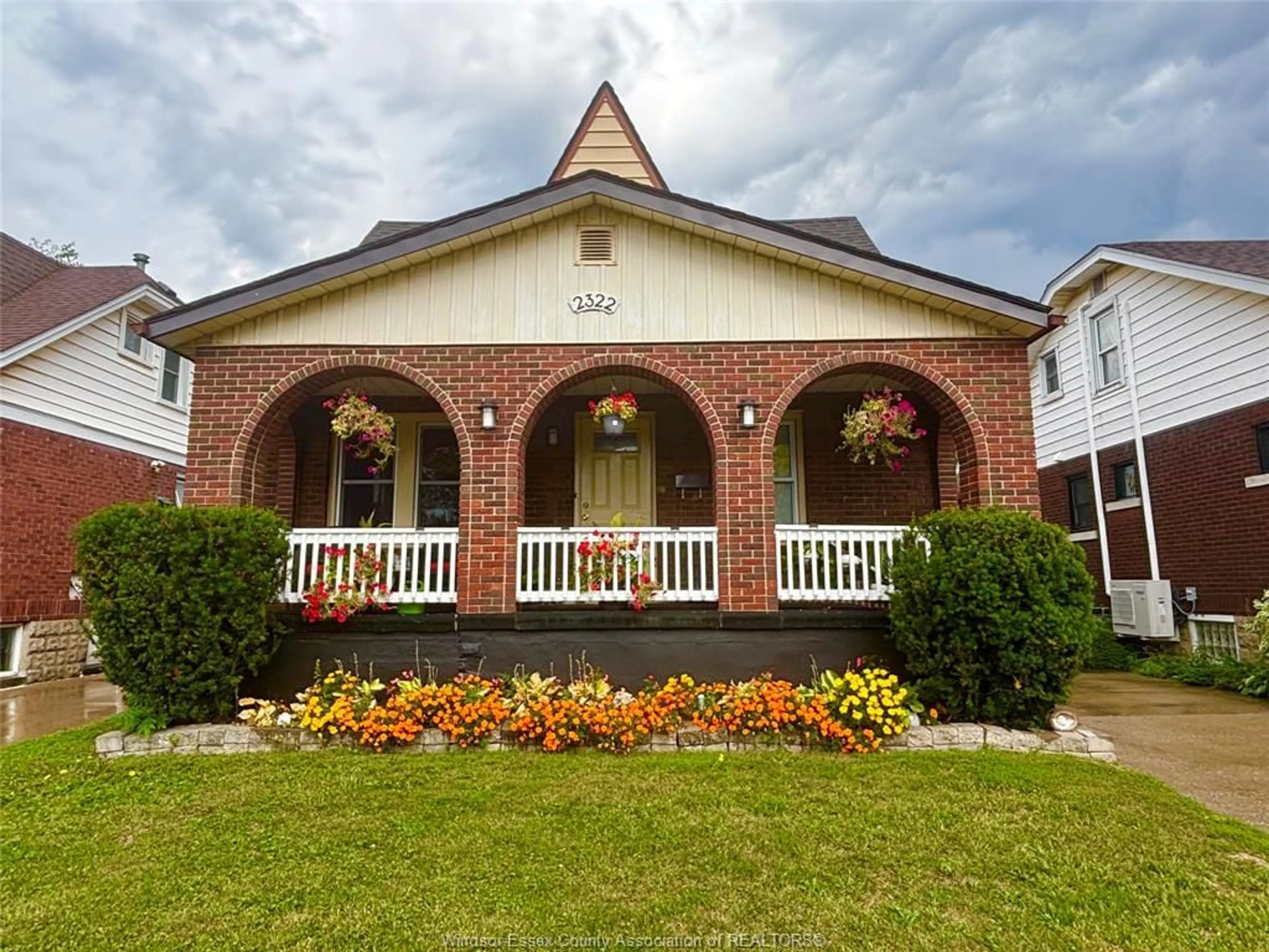 Home with brick exterior material, street for 2322 BYNG, Windsor Ontario N8W 3E5