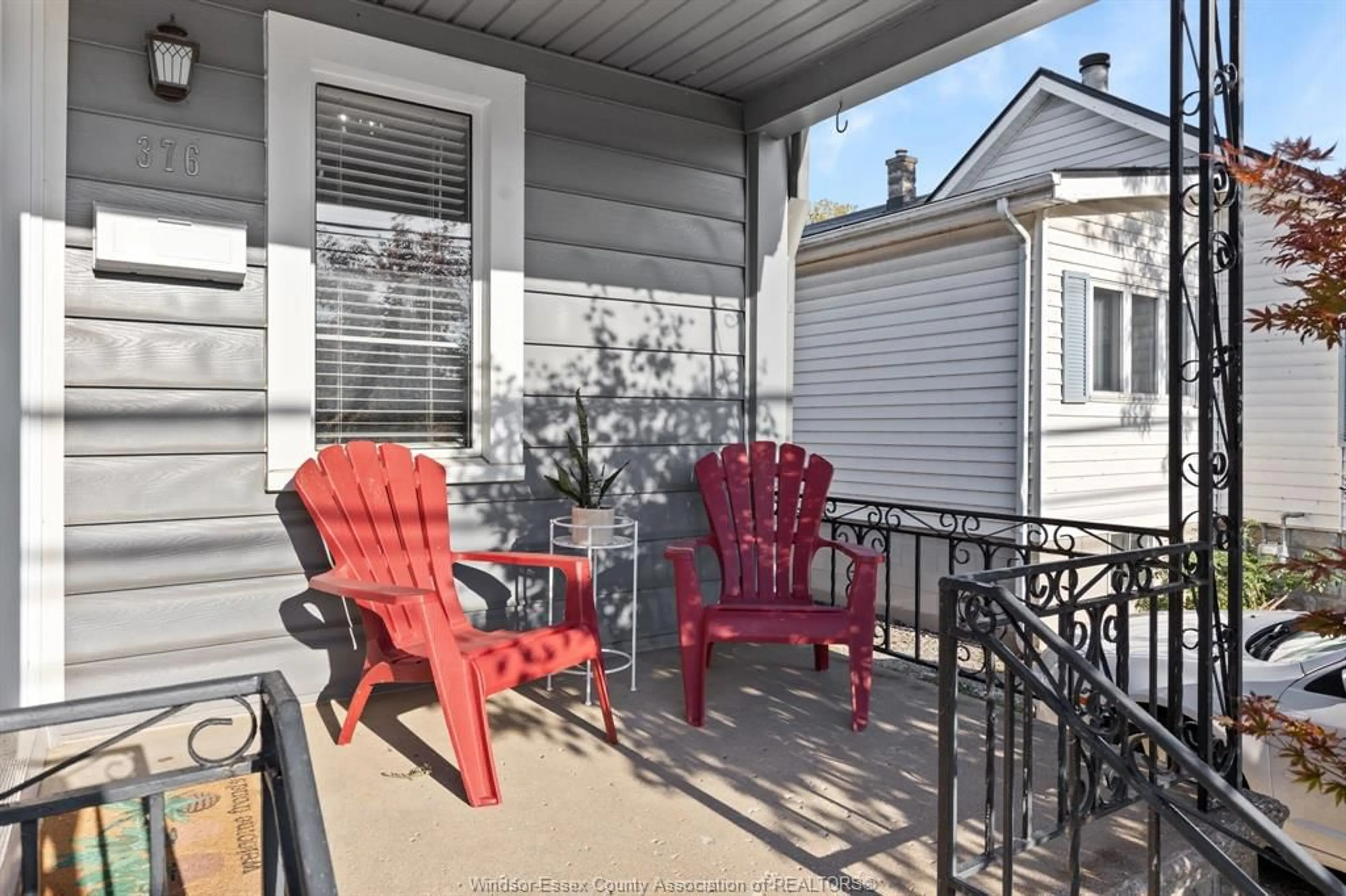 Patio, street for 376 LAUZON, Windsor Ontario N8S 3L9