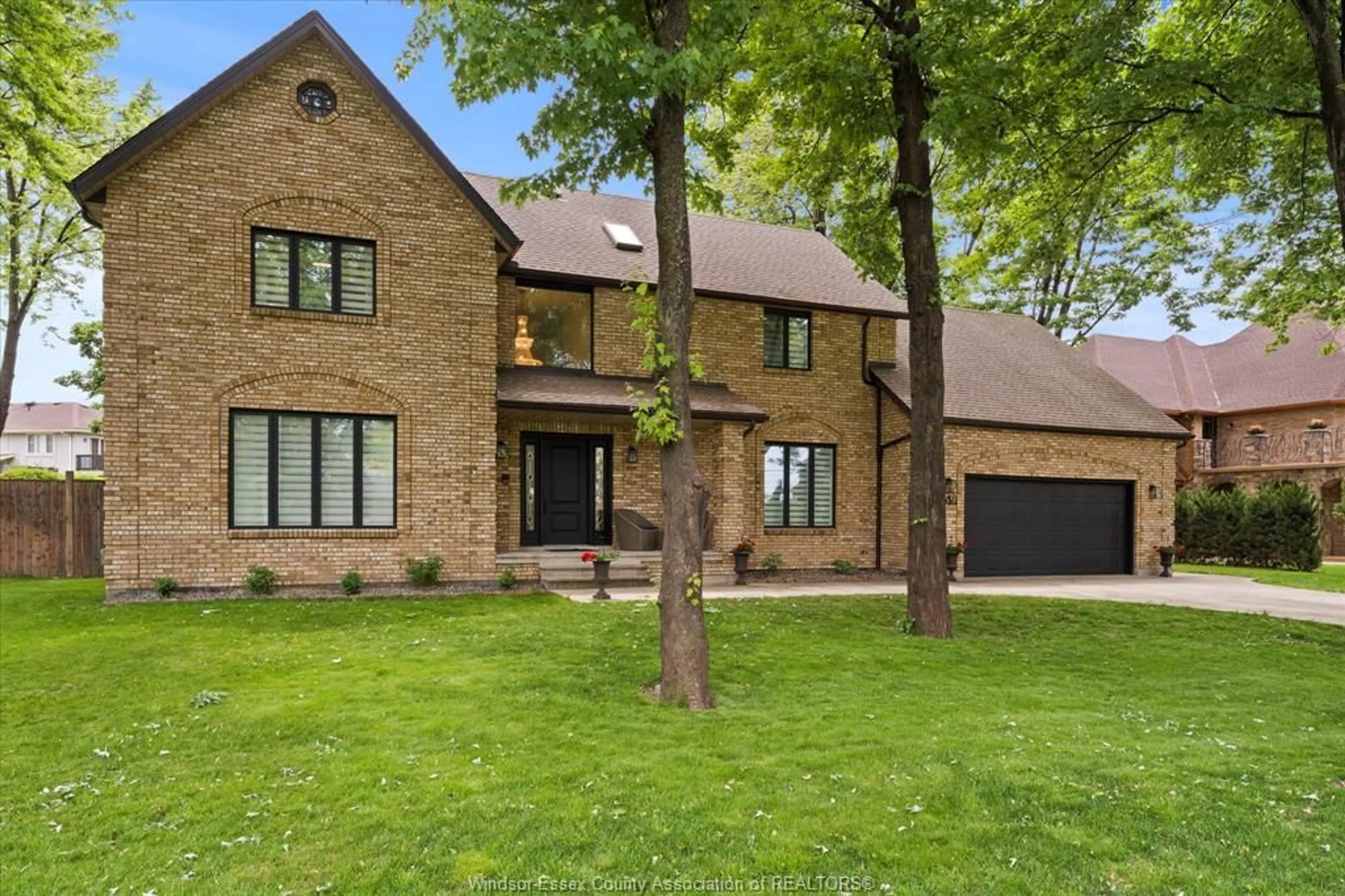 Home with brick exterior material, street for 359 ELMGROVE Dr, Lakeshore Ontario N8N 4H1