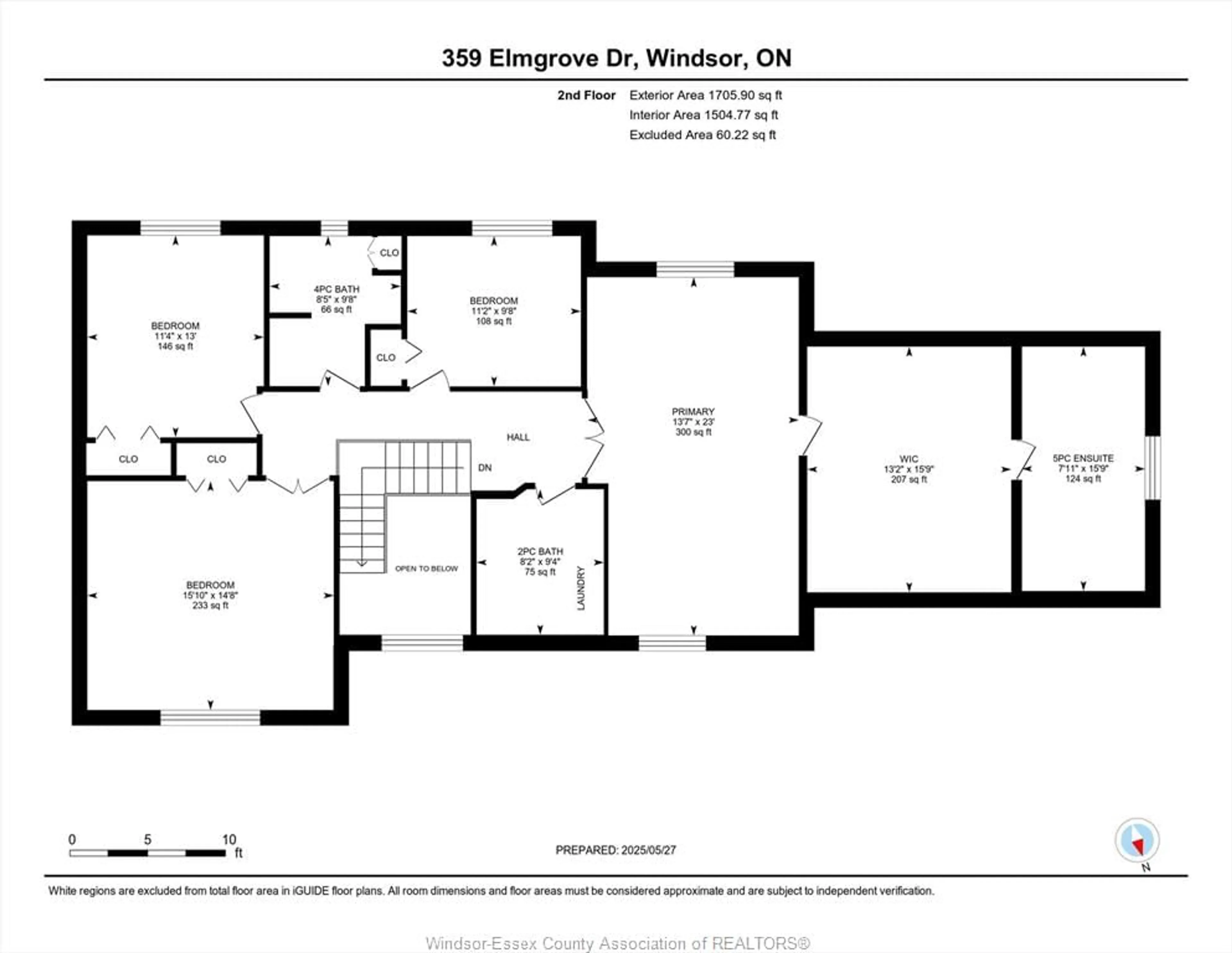 Floor plan for 359 ELMGROVE Dr, Lakeshore Ontario N8N 4H1