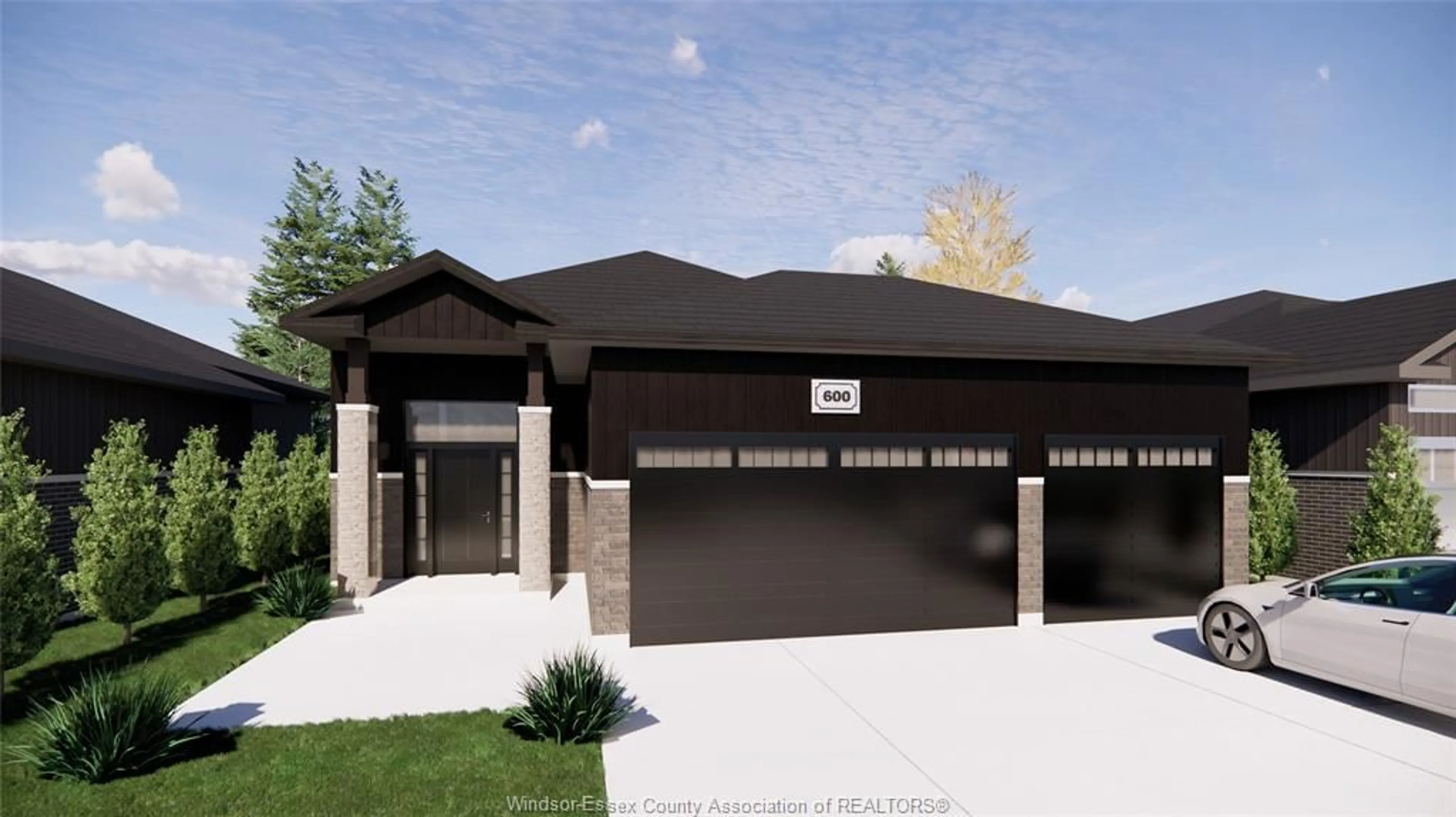 Home with brick exterior material, street for 600 INDIAN CREEK Rd, Chatham Ontario N7M 5J5