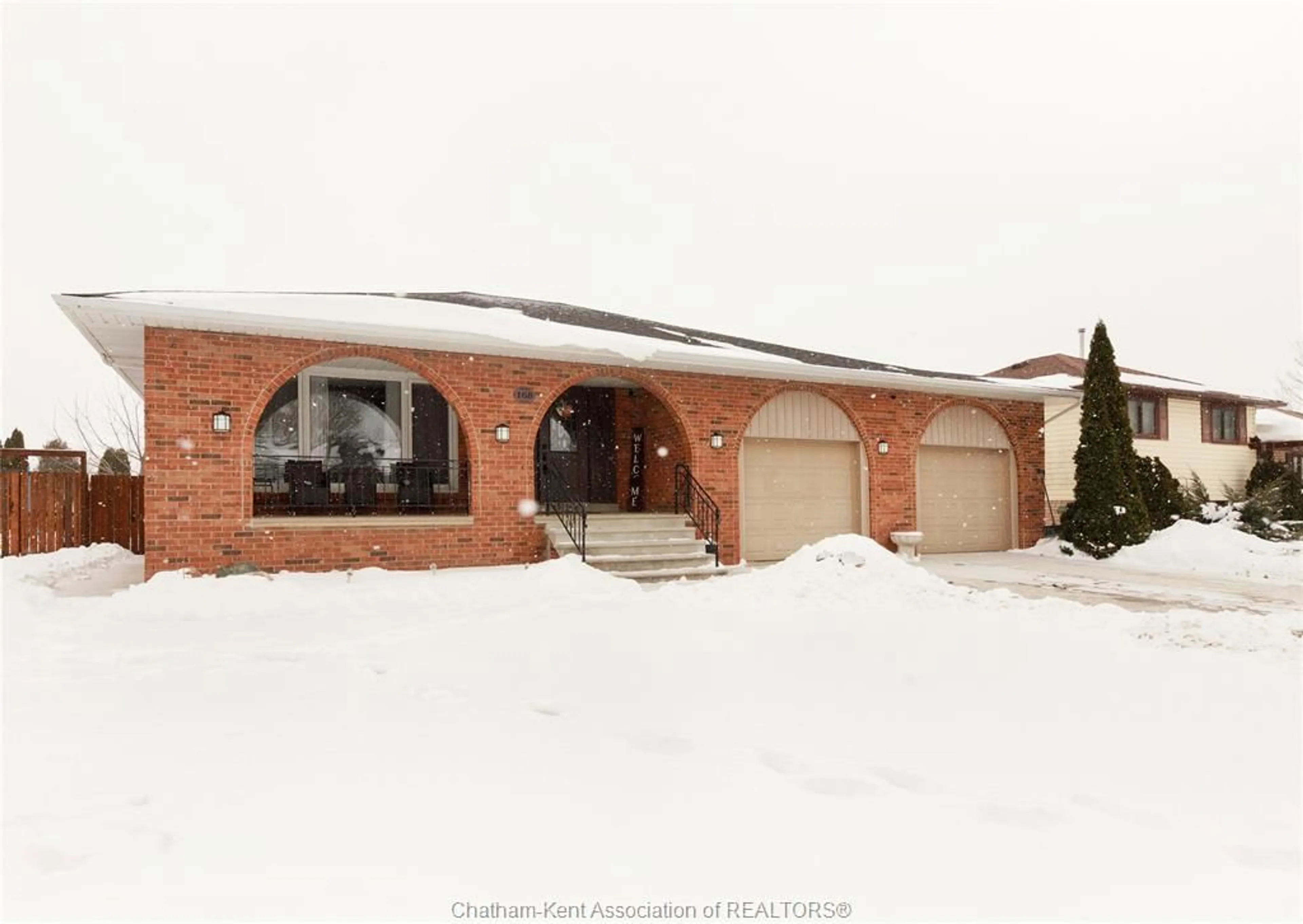 Home with brick exterior material, street for 168 Pacific Ave, Amherstburg Ontario N9V 3E2