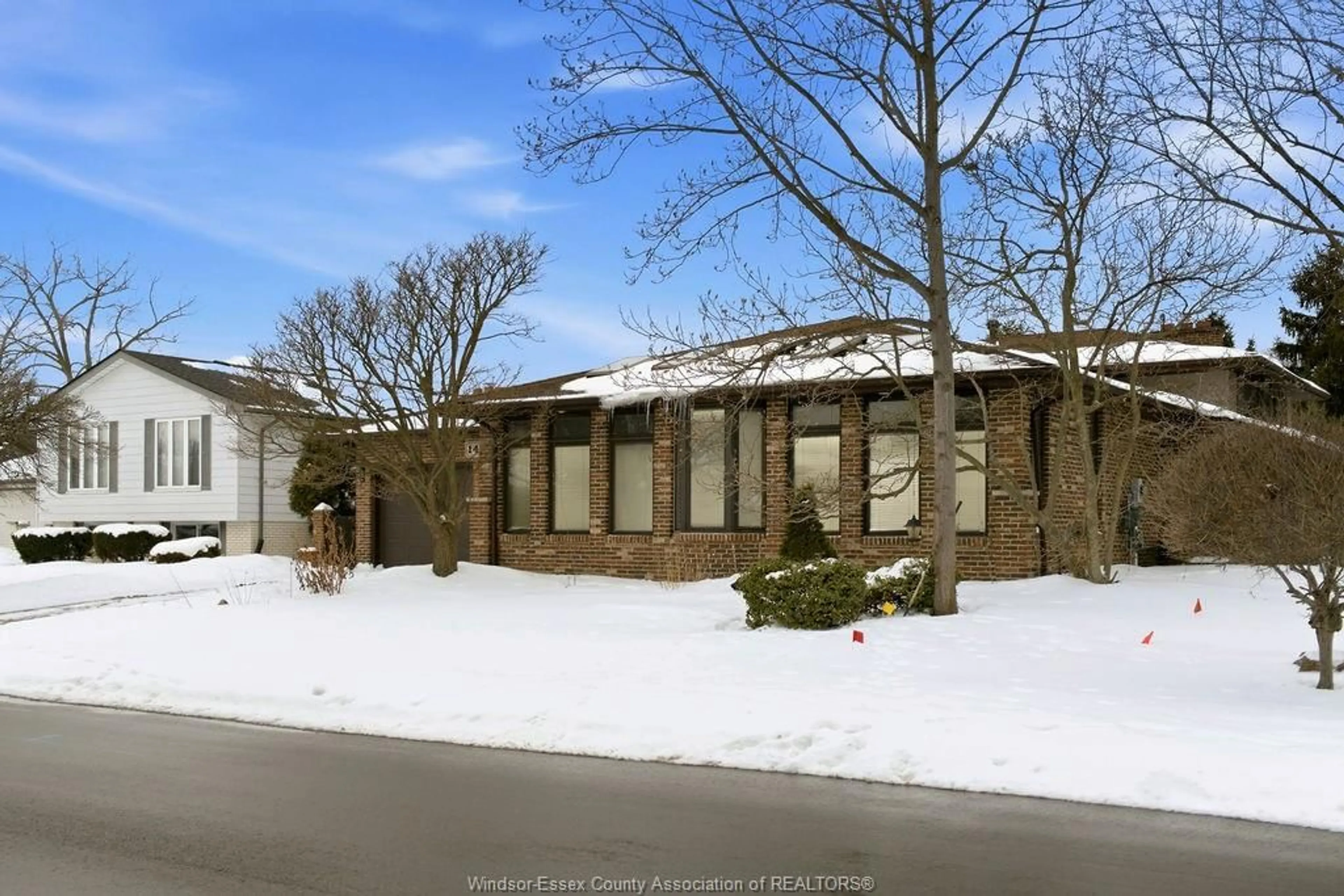 Home with brick exterior material, street for 145 CENTENNIAL DRIVE, Tecumseh Ontario N8N 2N7