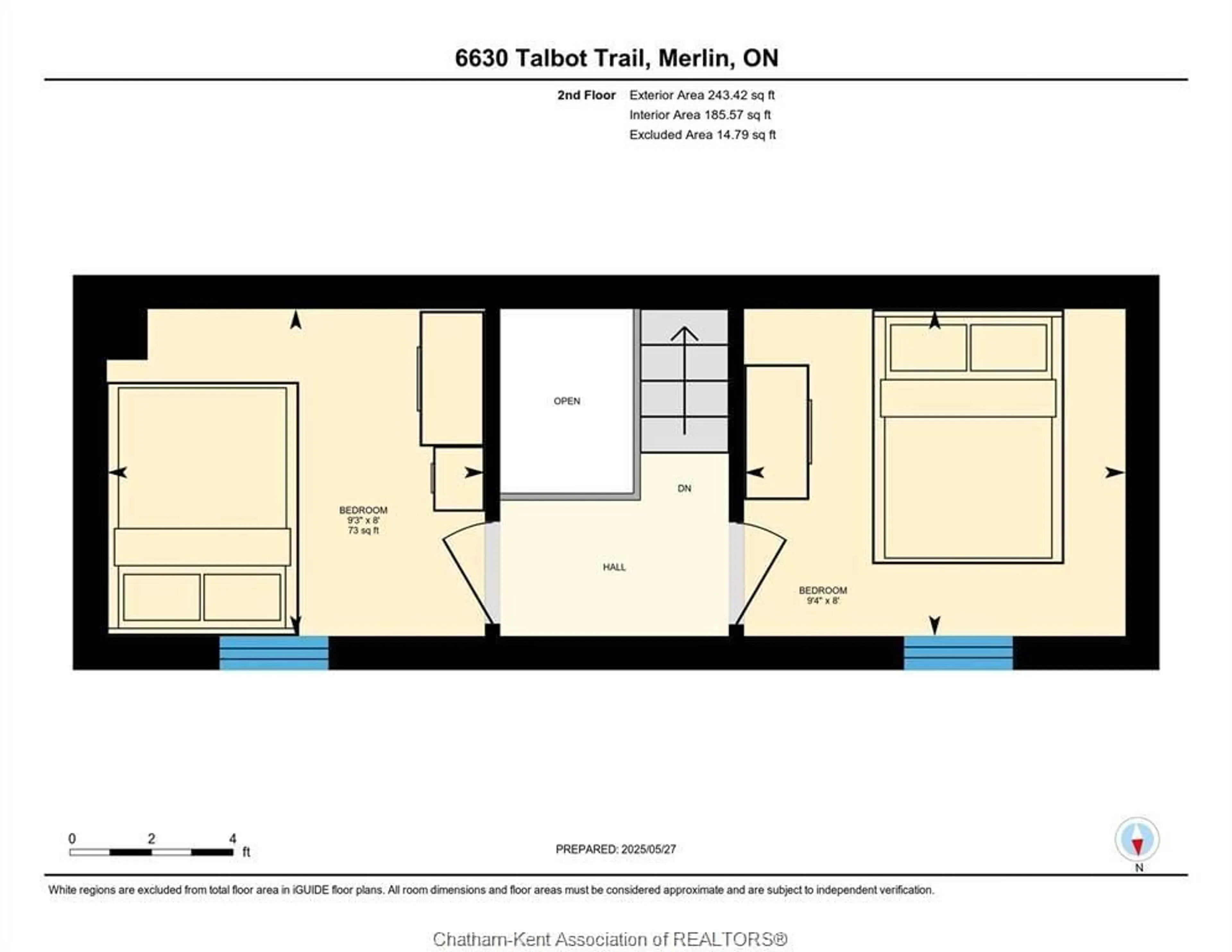 Floor plan for 6630 TALBOT Trail, Merlin Ontario N0P 1W0