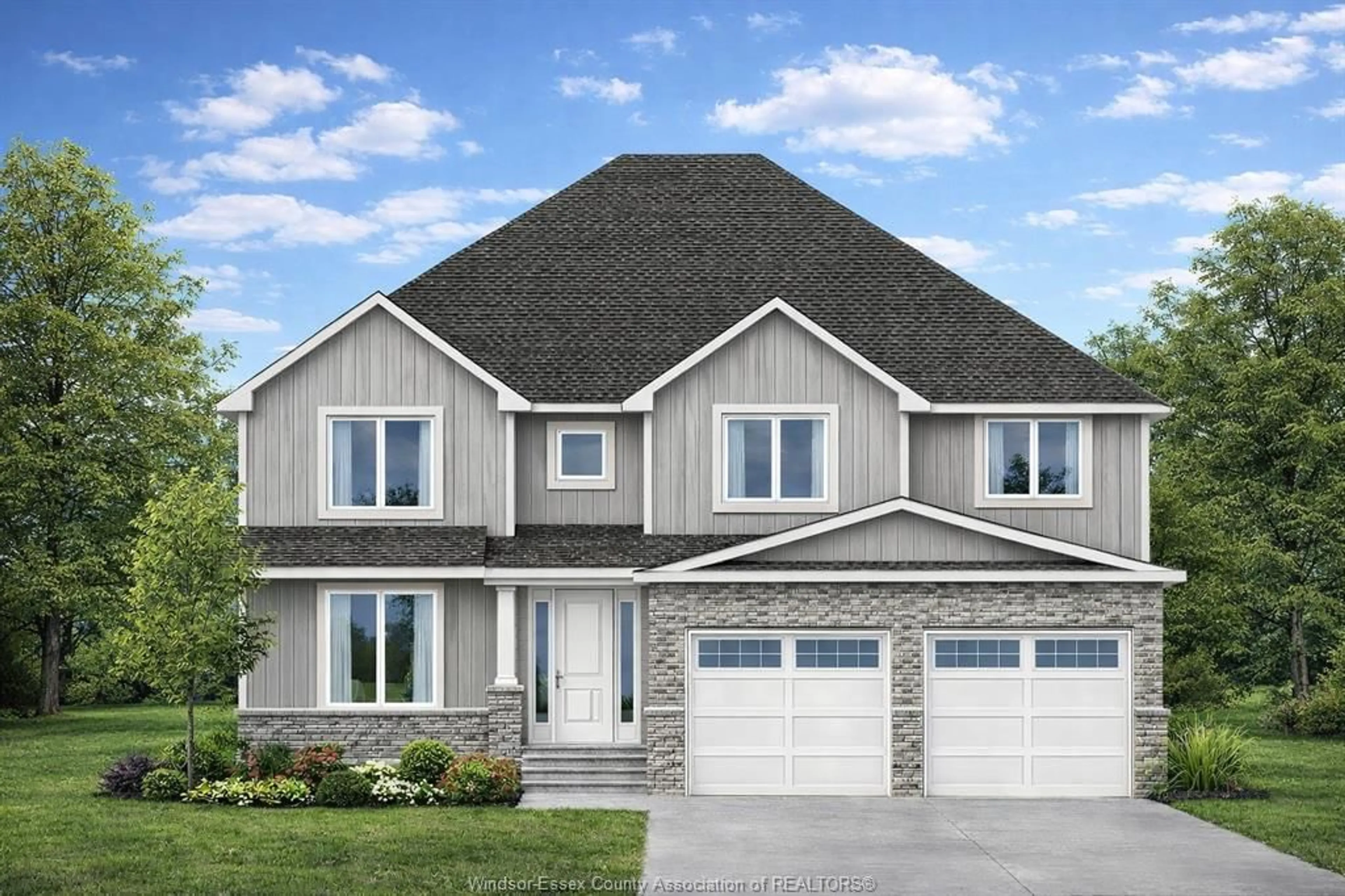 Home with brick exterior material, street for LOT 19 STREET 'A', Windsor Ontario N9G 0E1