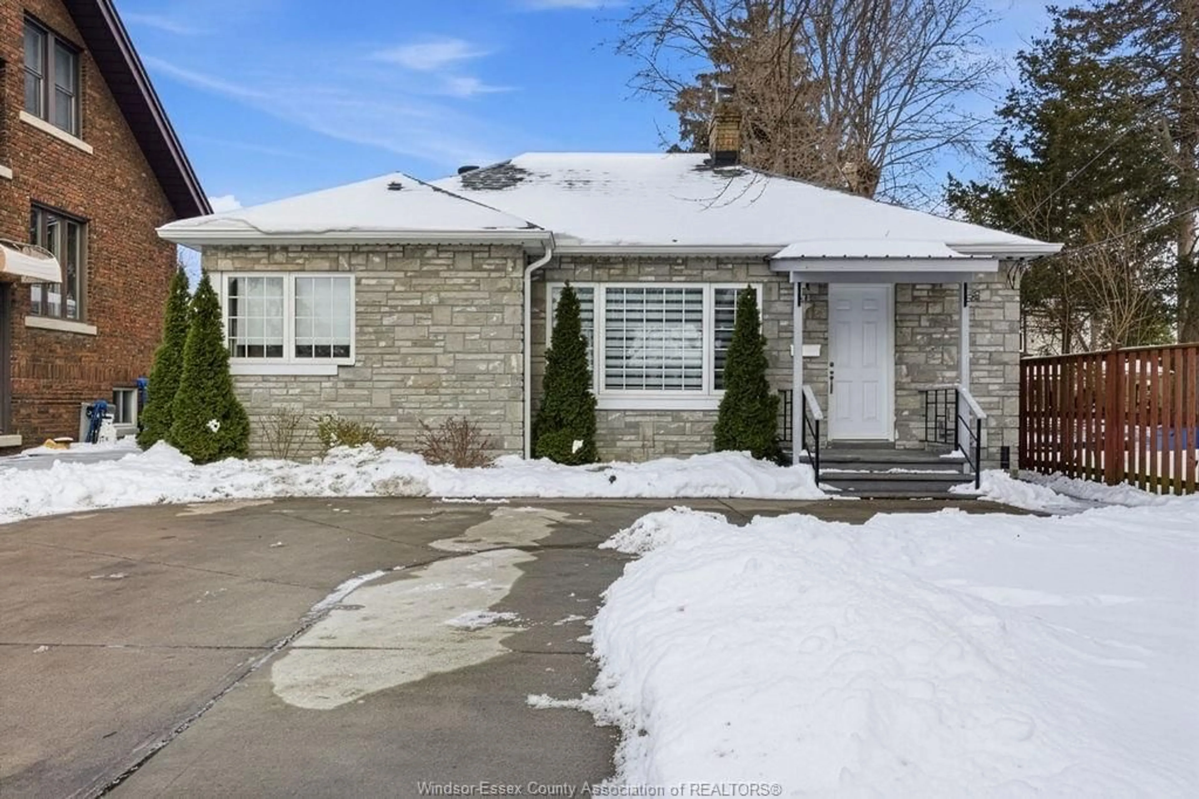 Home with brick exterior material, street for 452 RIVERDALE Ave, Windsor Ontario N8S 4B6