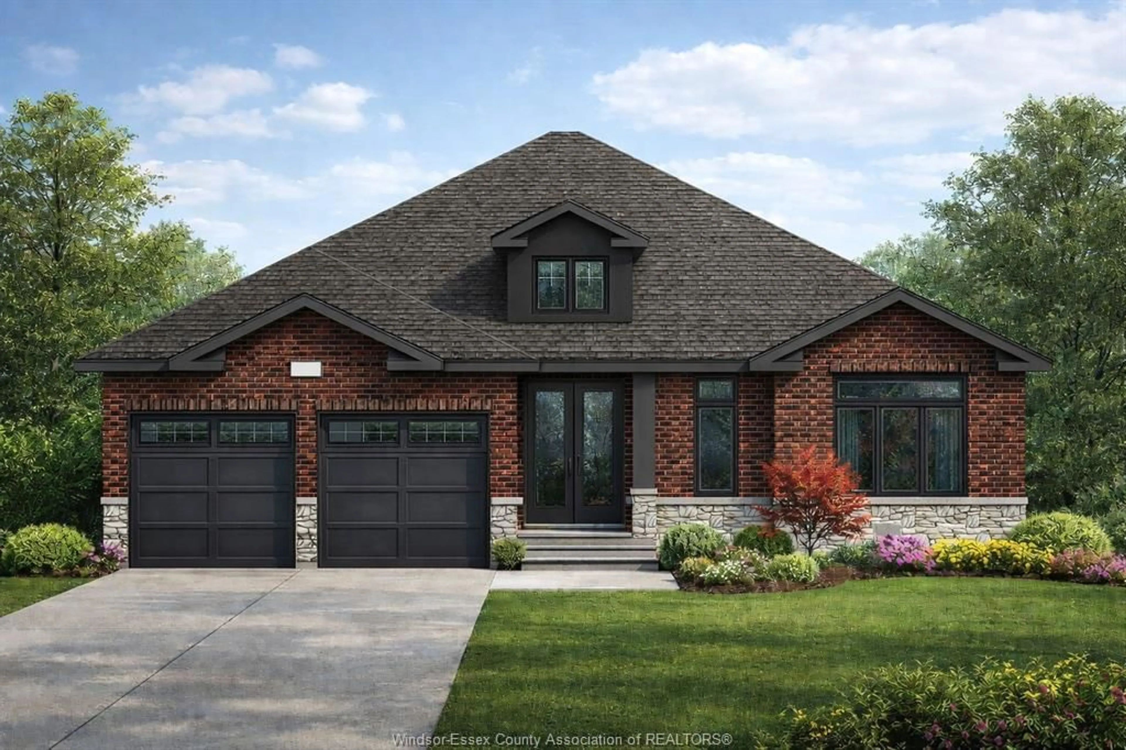 Home with brick exterior material, street for LOT 13 STREET 'C', Windsor Ontario N9G 0E1