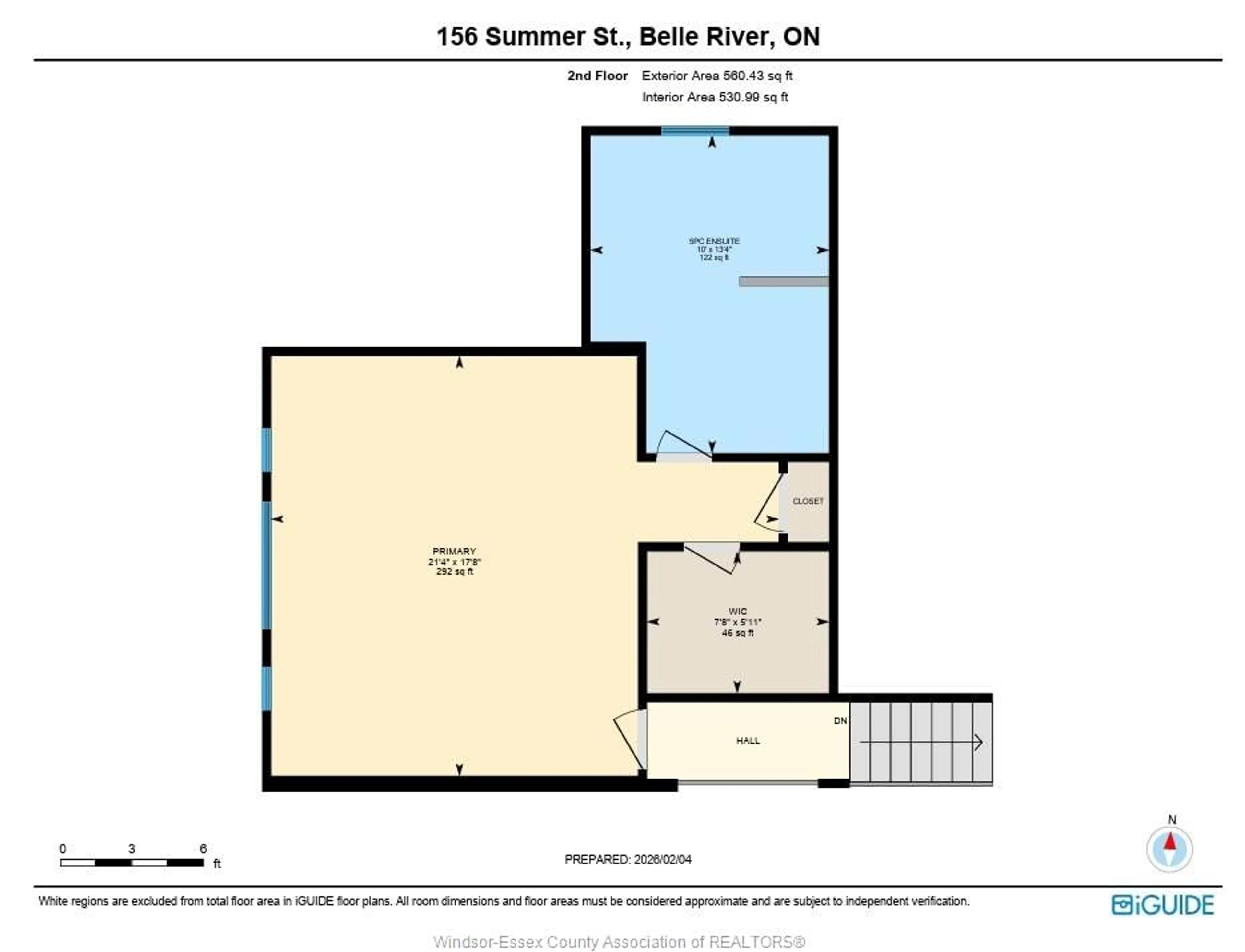 Floor plan for 156 SUMMER ST, Lakeshore Ontario N0R 1A0