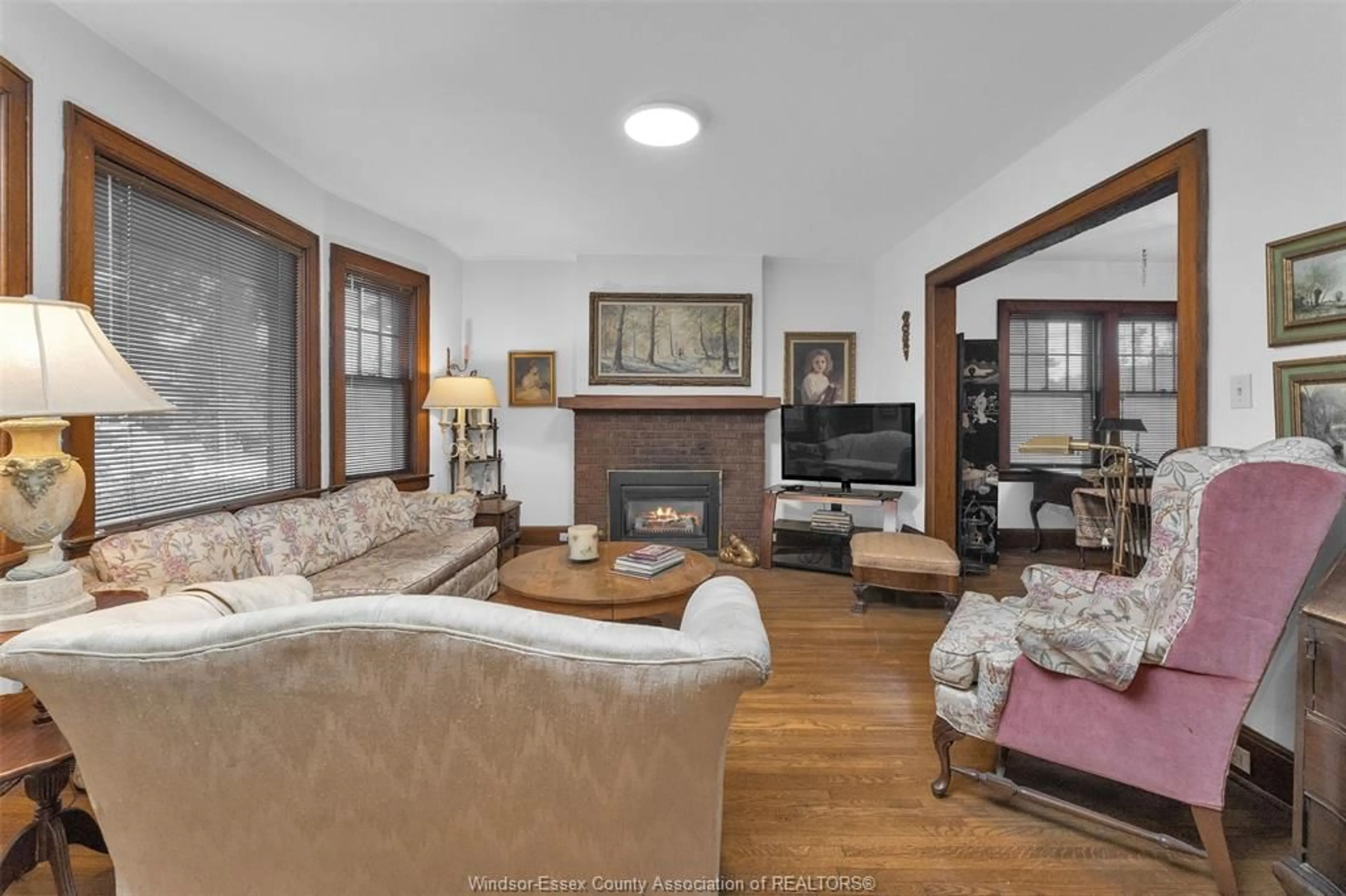 Living room with furniture, unknown for 245-247 MCEWAN, Windsor Ontario N9B 2E3