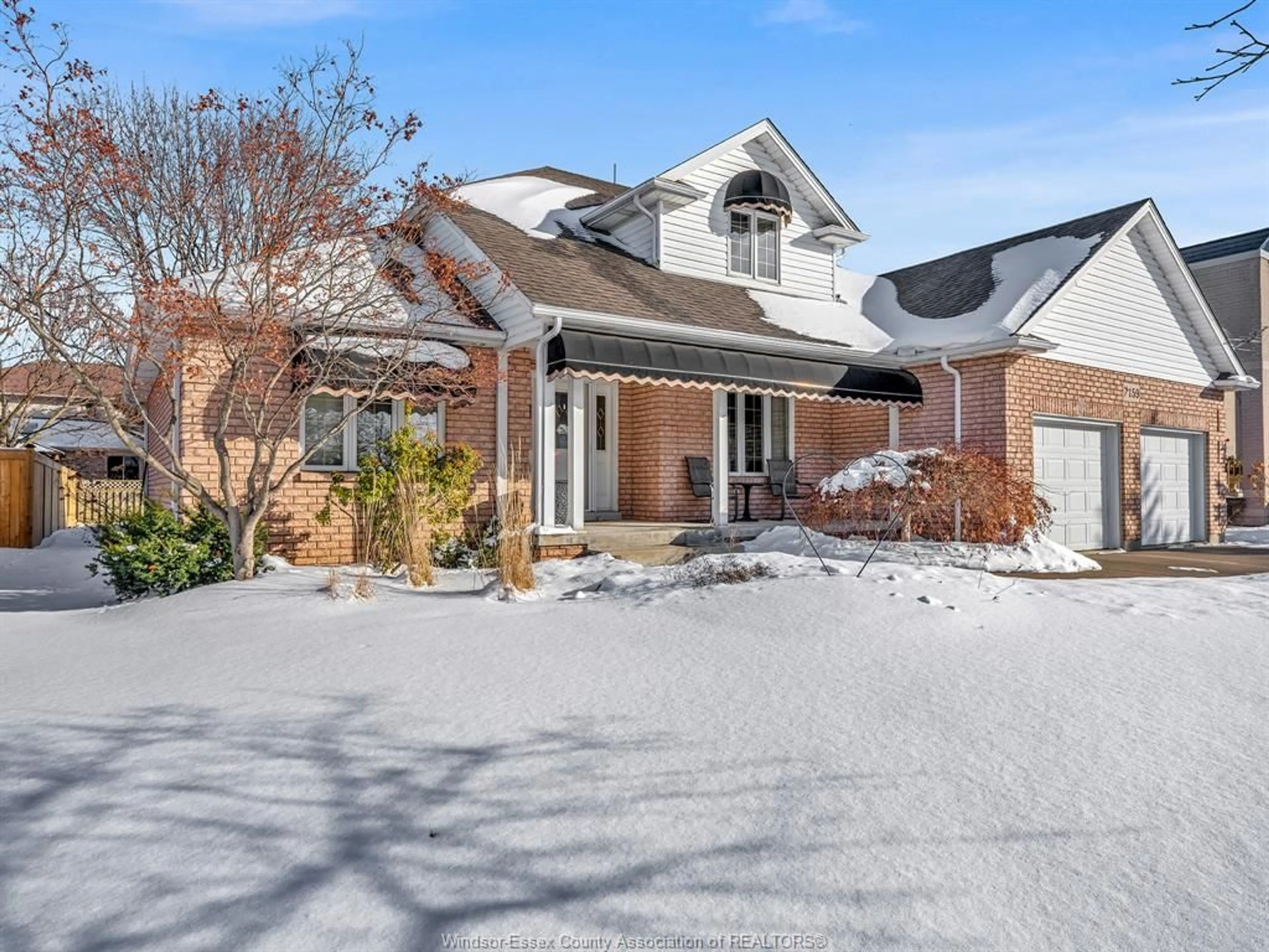 Home with brick exterior material, street for 159 PHEASANT RUN Dr, Lakeshore Ontario N8L 0Z8